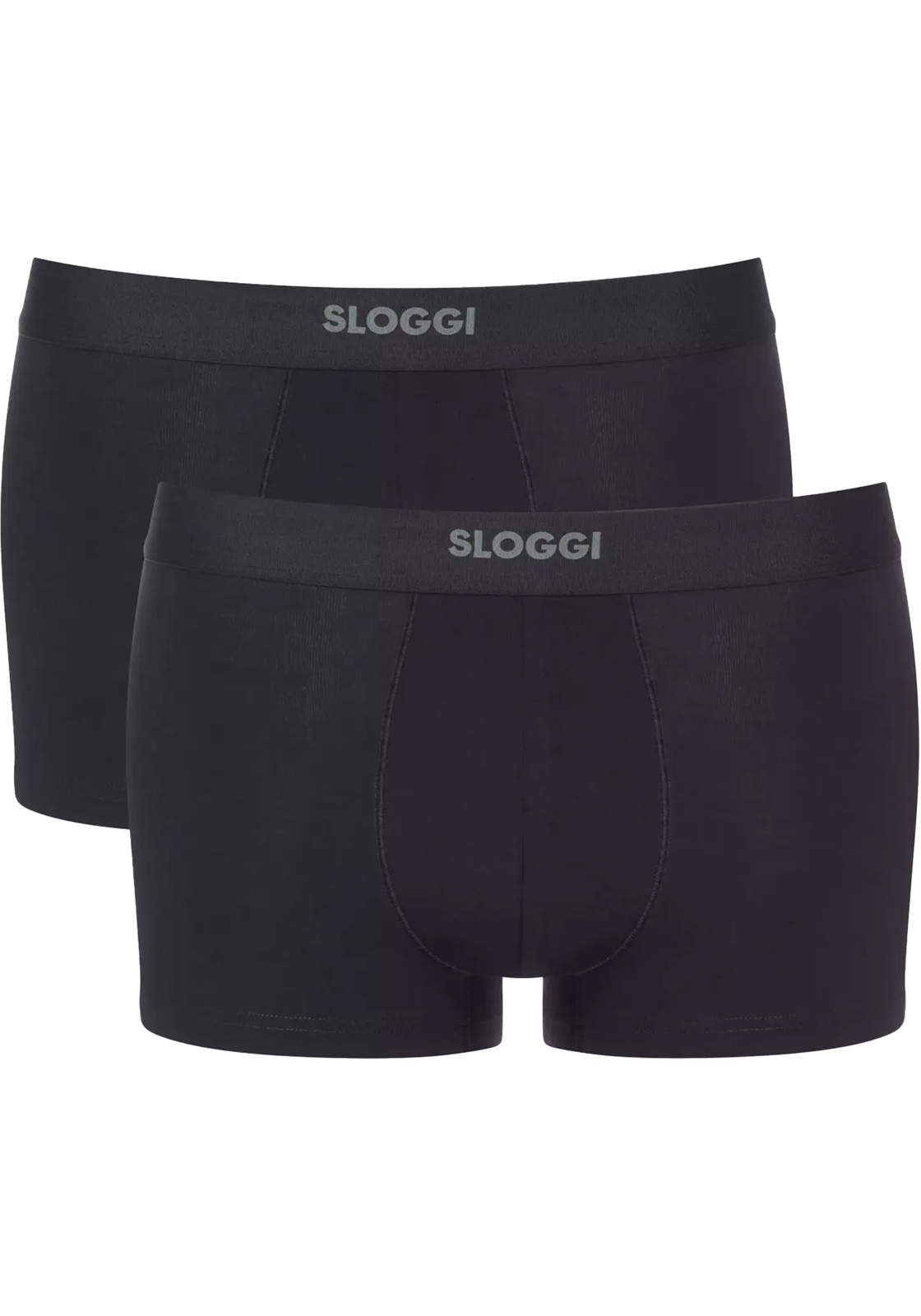 Sloggi Men EVER Ease Hipster, heren boxershort korte pijp (2-pack), zwart Sloggi Men EVER Ease Hipster, heren boxershort korte pijp (2-pack), zwart