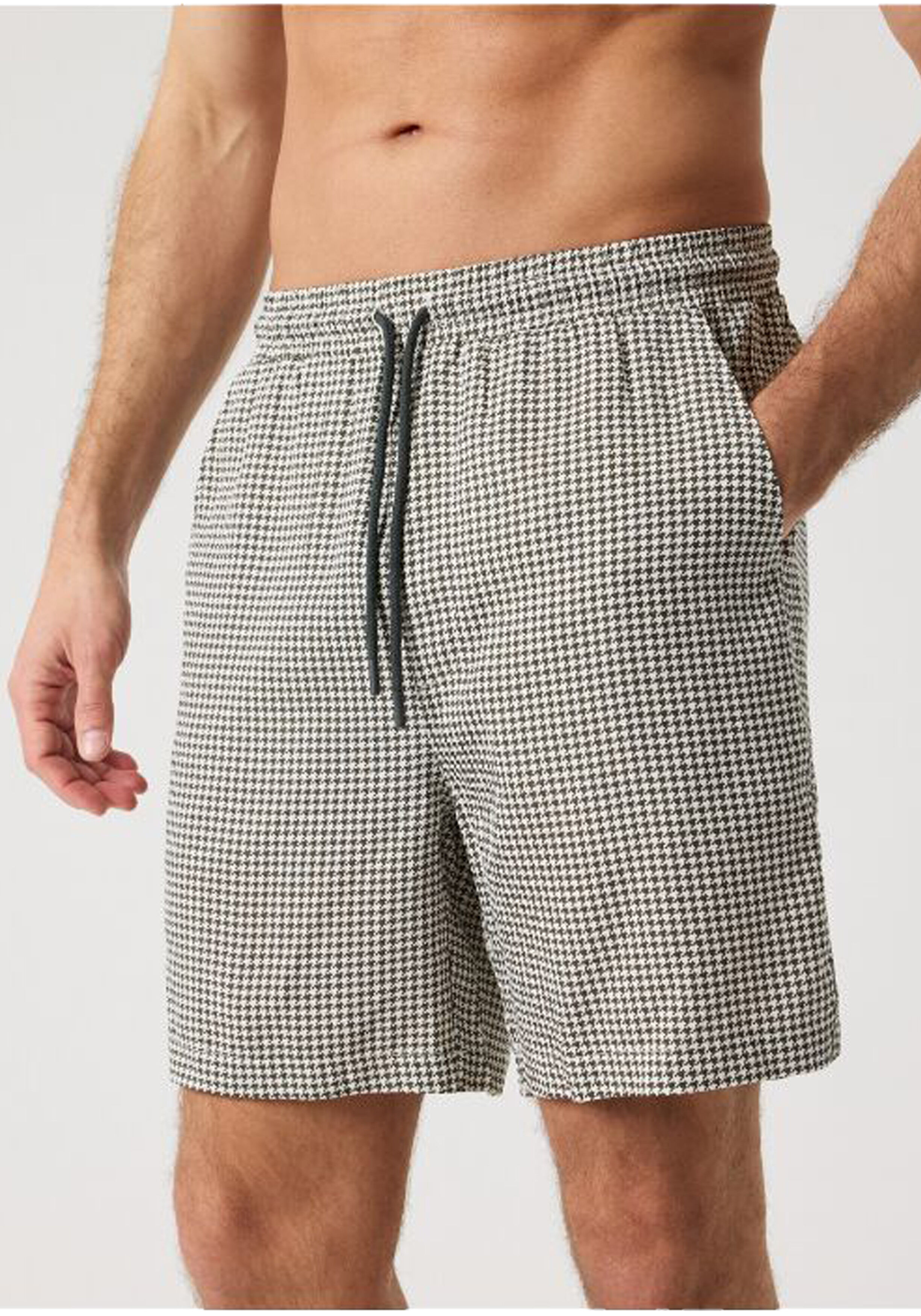 Bjorn Borg Lyocell Resort Shorts, heren korte broek, meerkleurige print