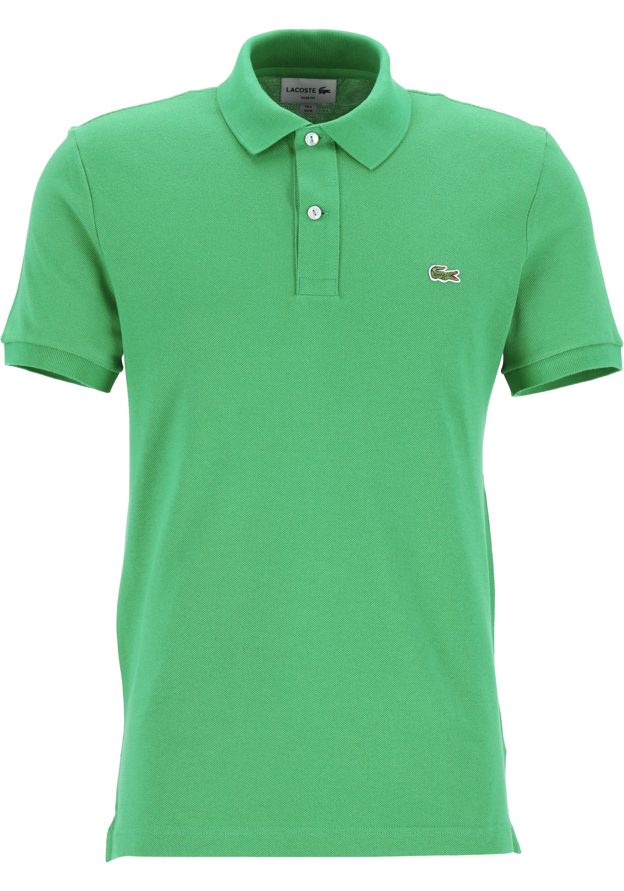 Lacoste Slim Fit polo, mintgroen