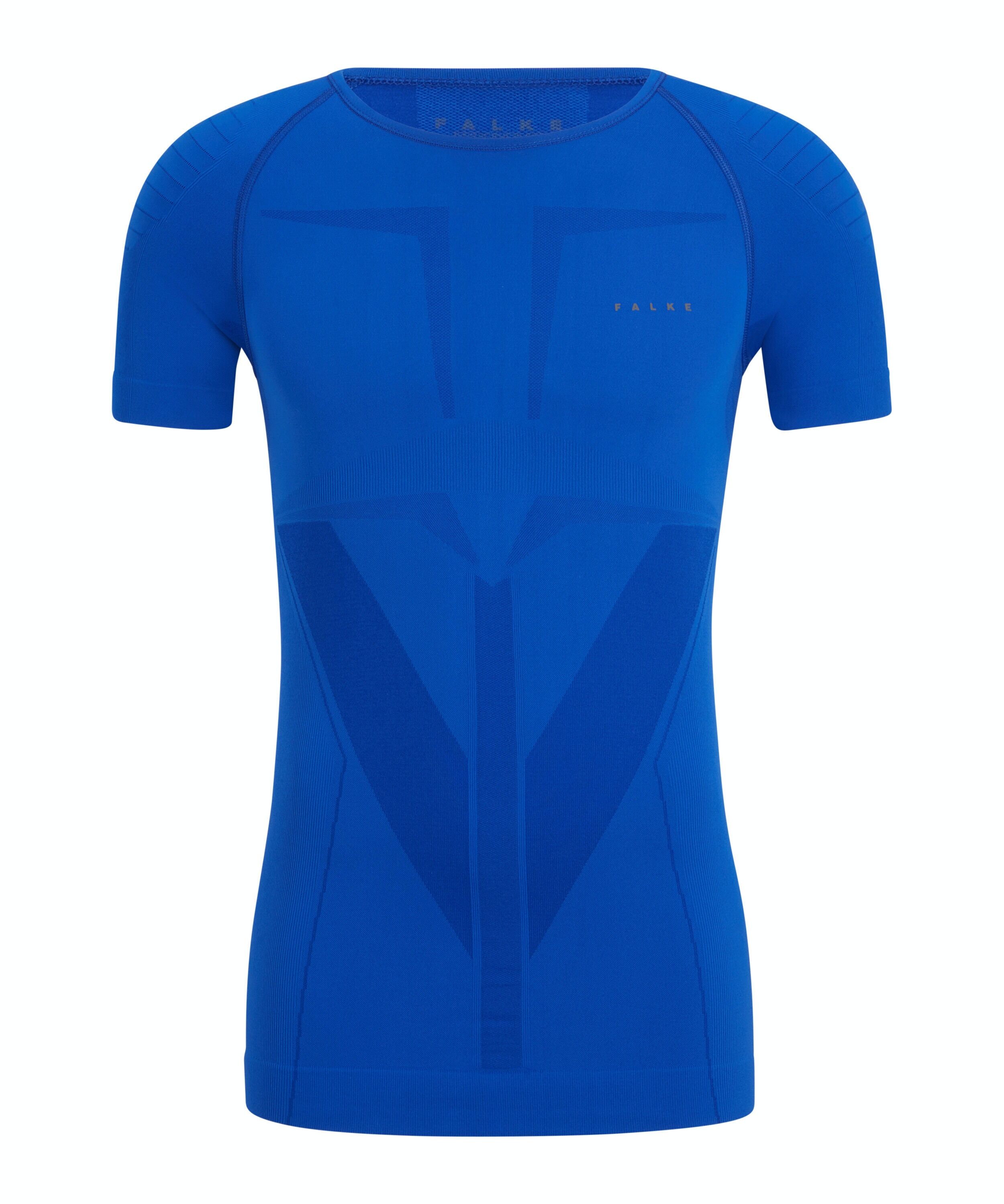 FALKE heren T-shirt Warm, thermoshirt, blauw (yve)