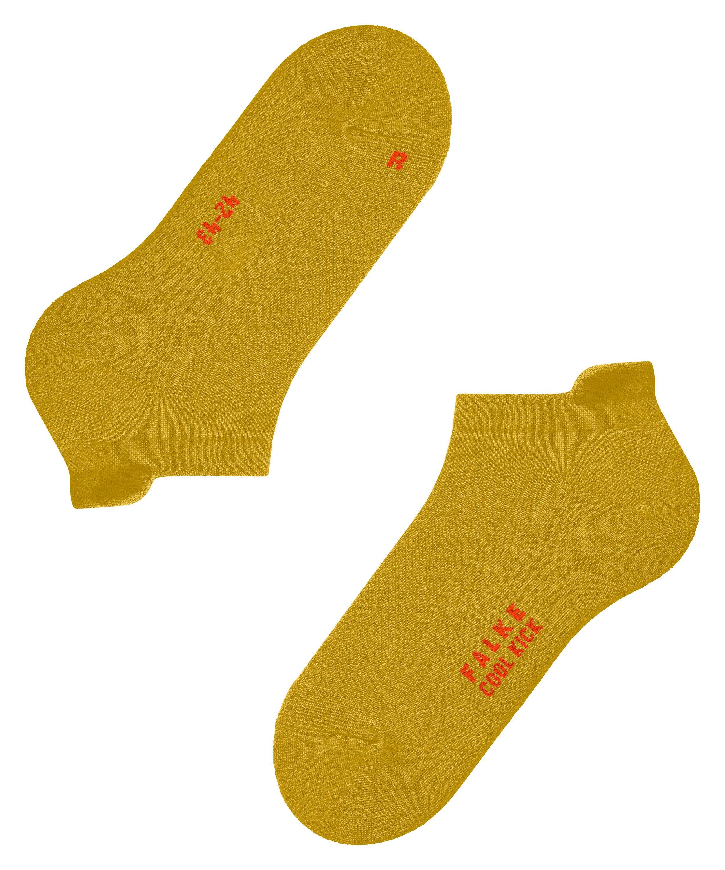 FALKE Cool Kick unisex sneakersokken, geel (mimosa)