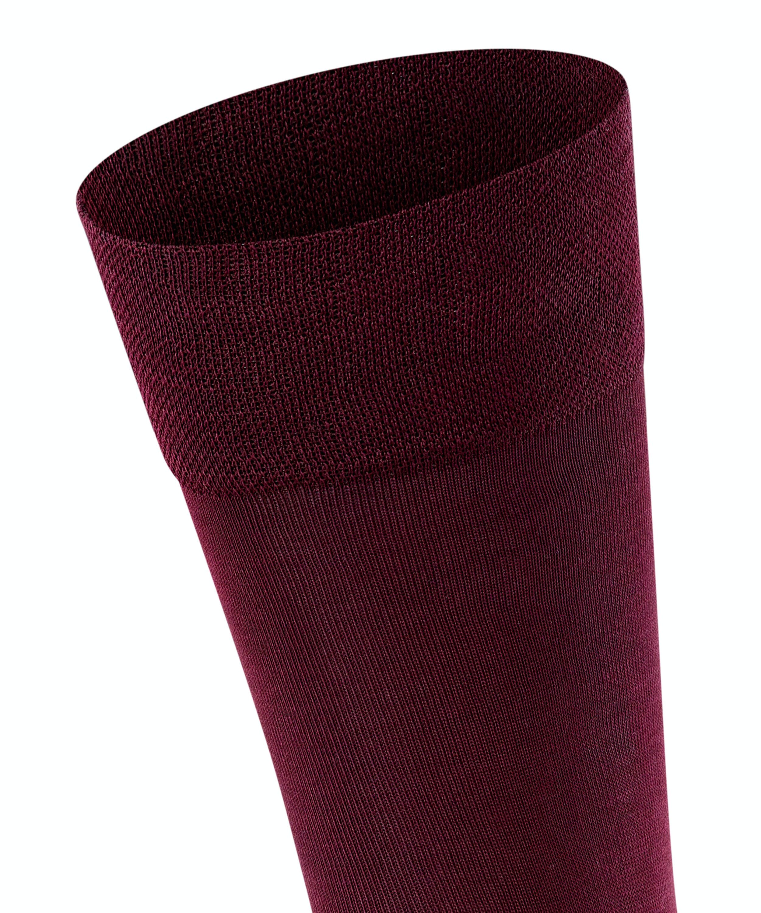 FALKE Sensitive Malaga herensokken, donkerrood (barolo)