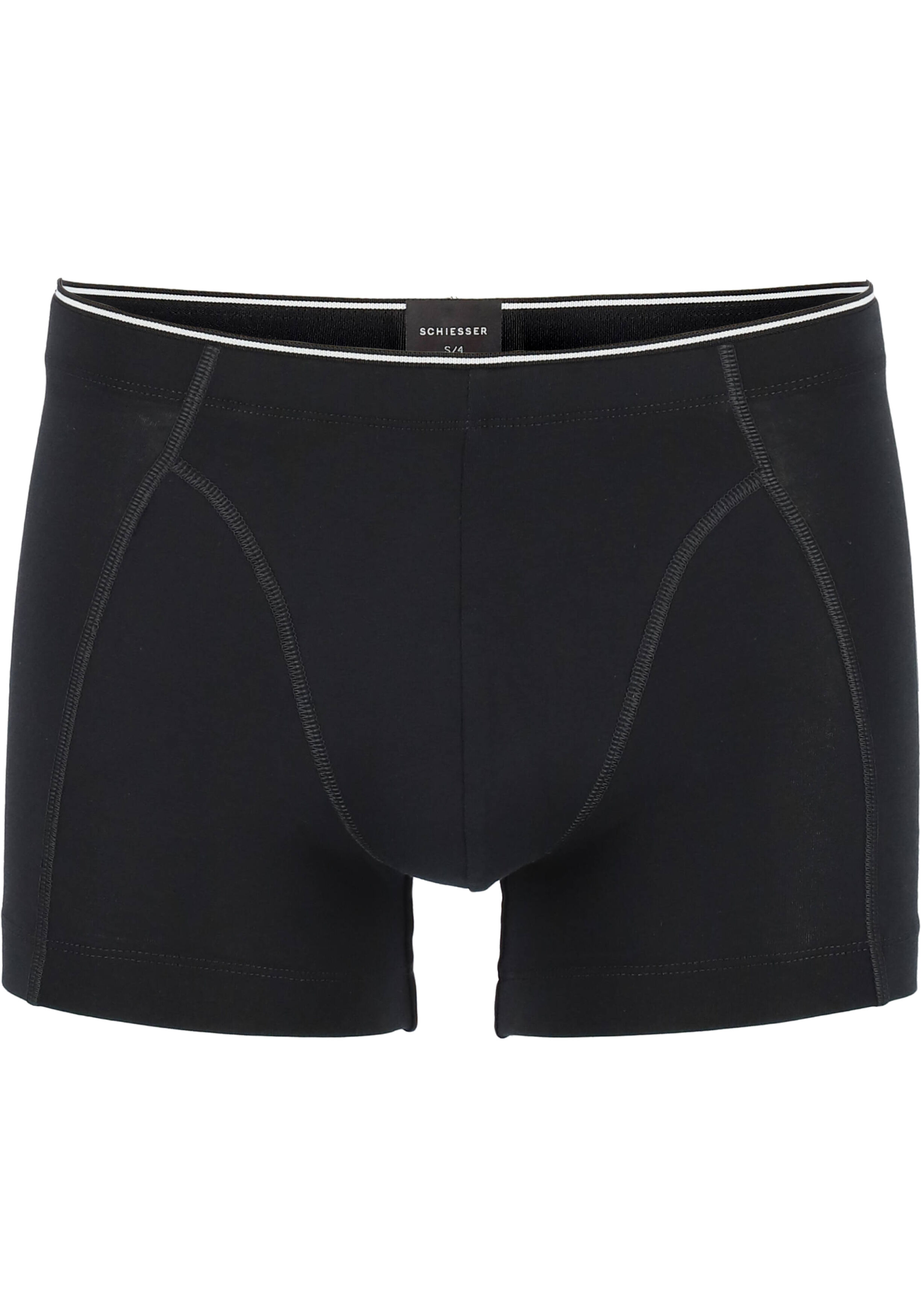 SCHIESSER 95/5 Originals short (1-pack), zwart