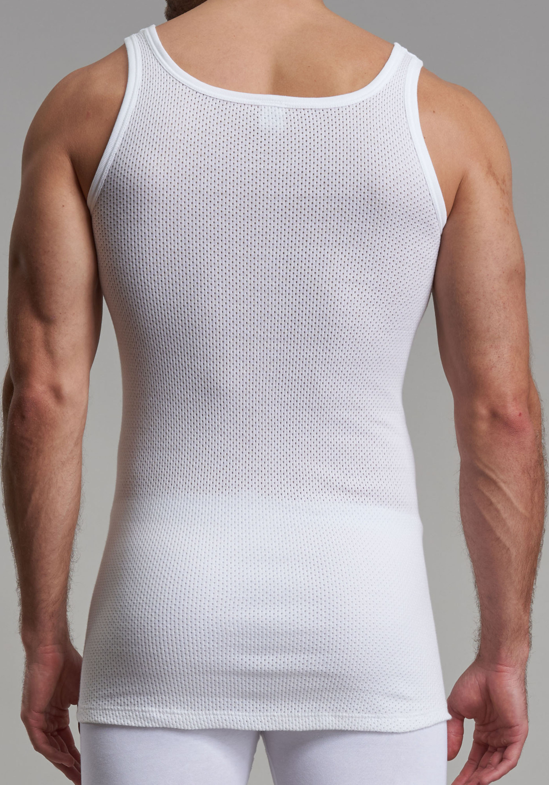 Gotzburg heren singlet O-hals (1-pack), wit Gotzburg heren singlet O-hals (1-pack), wit