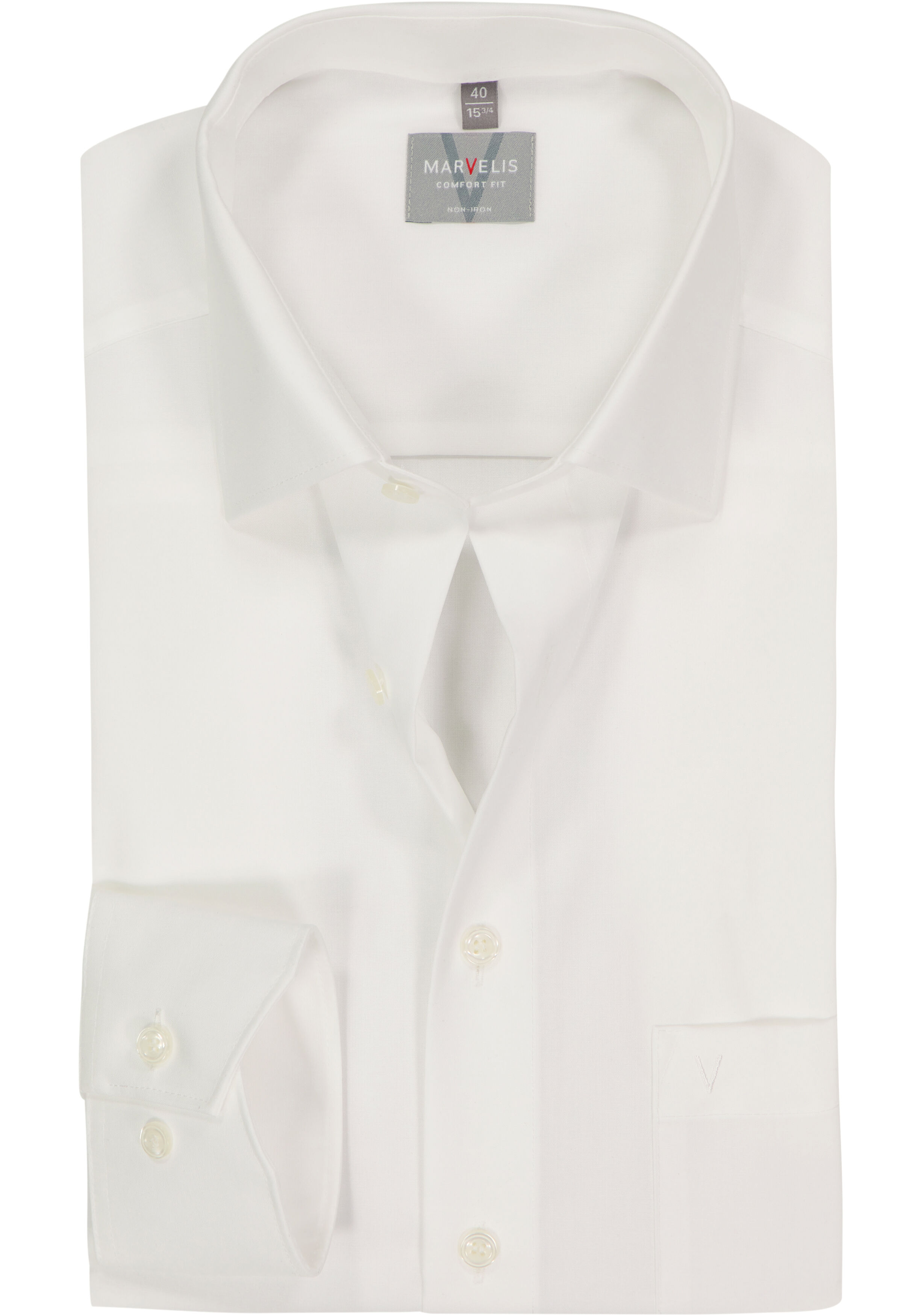 MARVELIS comfort fit overhemd, beige