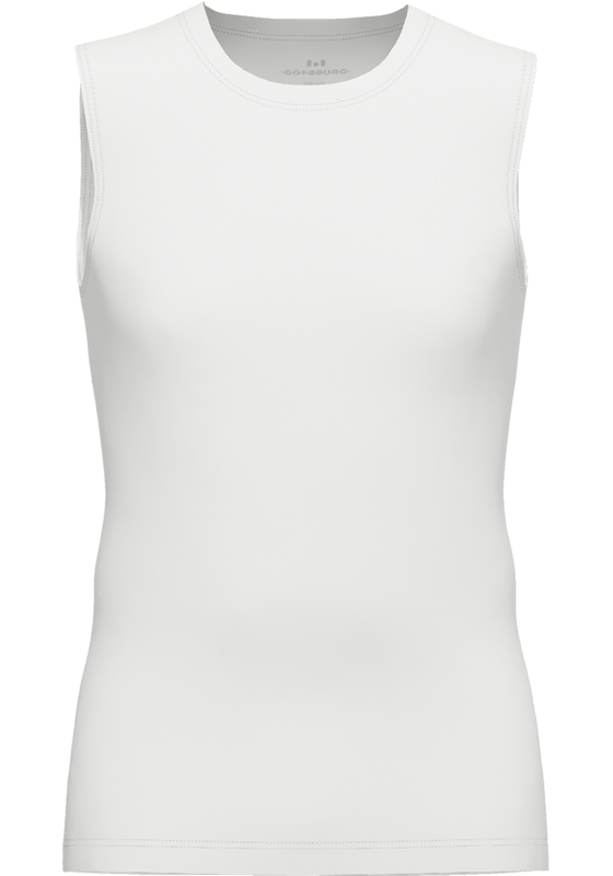 Gotzburg heren singlet O-hals (1-pack), wit Gotzburg heren singlet O-hals (1-pack), wit
