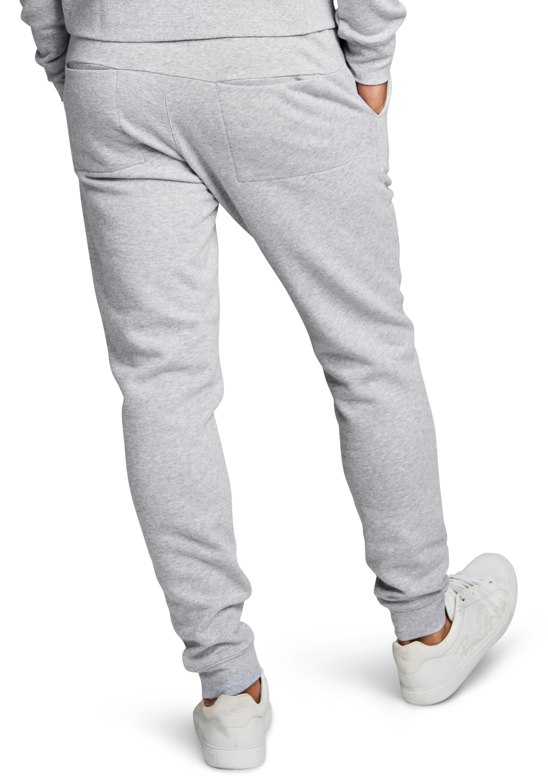 6-7321465147844-bjorn-borg_HR Bjorn Borg tapered pant, heren joggingbroek dik, lichtgrijs melange