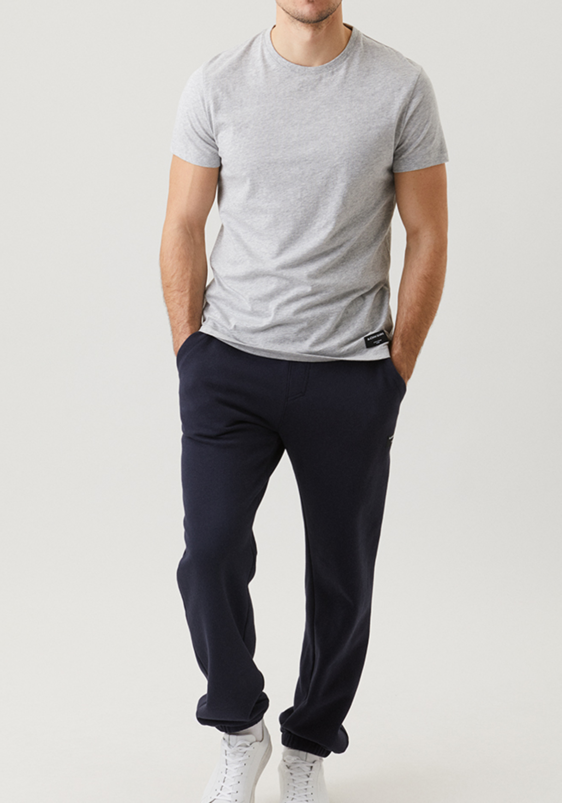 Bjorn Borg Centre T-shirt, grijs Bjorn Borg Centre T-shirt, grijs