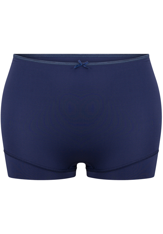 RJ Bodywear Pure Color dames short extra hoog, donkerblauw RJ Bodywear Pure Color dames short extra hoog, donkerblauw