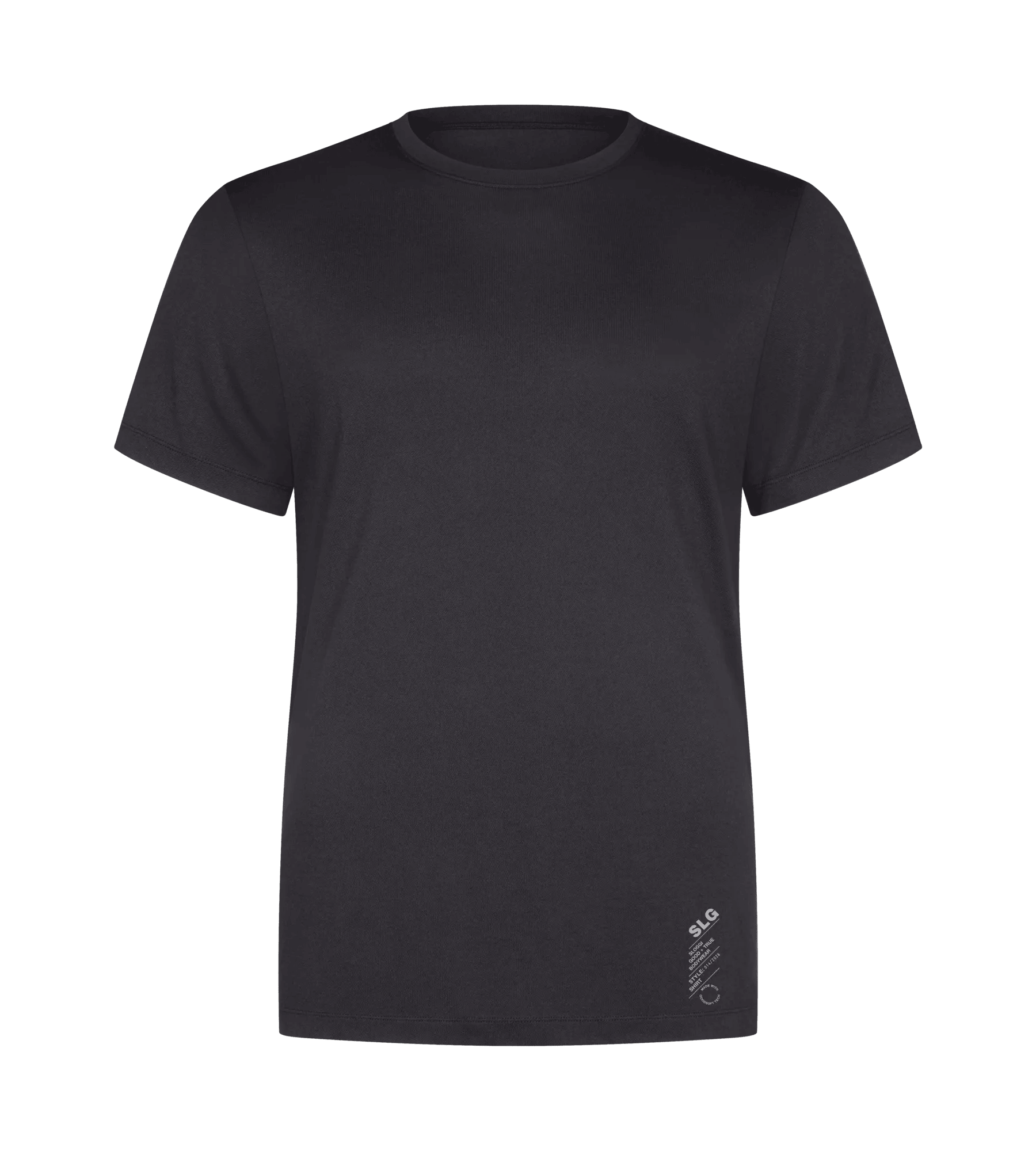 Sloggi Men SLG Base Soft T-Shirts, heren T-shirts met een ronde hals (1-pack), zwart