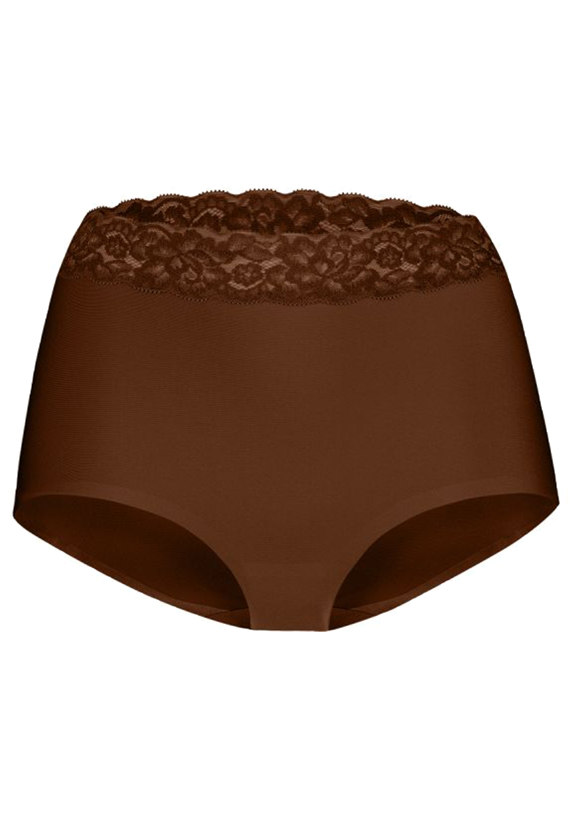TEN CATE Secrets Lace women high waist met kant (1-pack), dames High waist hoge taille, kokosnoot TEN CATE Secrets Lace women high waist met kant (1-pack), dames High waist hoge taille, kokosnoot