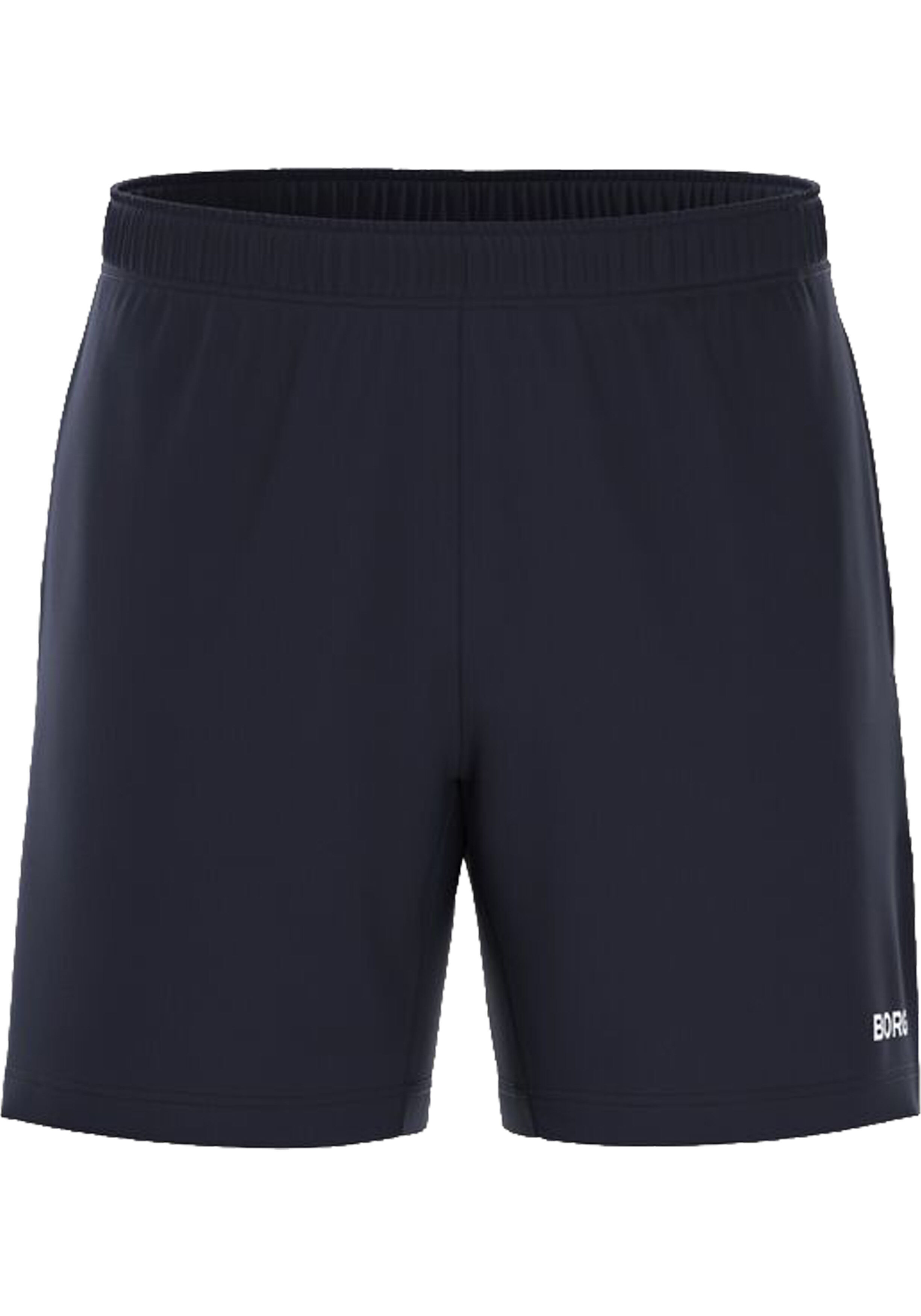 Bjorn Borg Essential Active Training 7Inch Shorts, heren sportbroek kort, donkerblauw