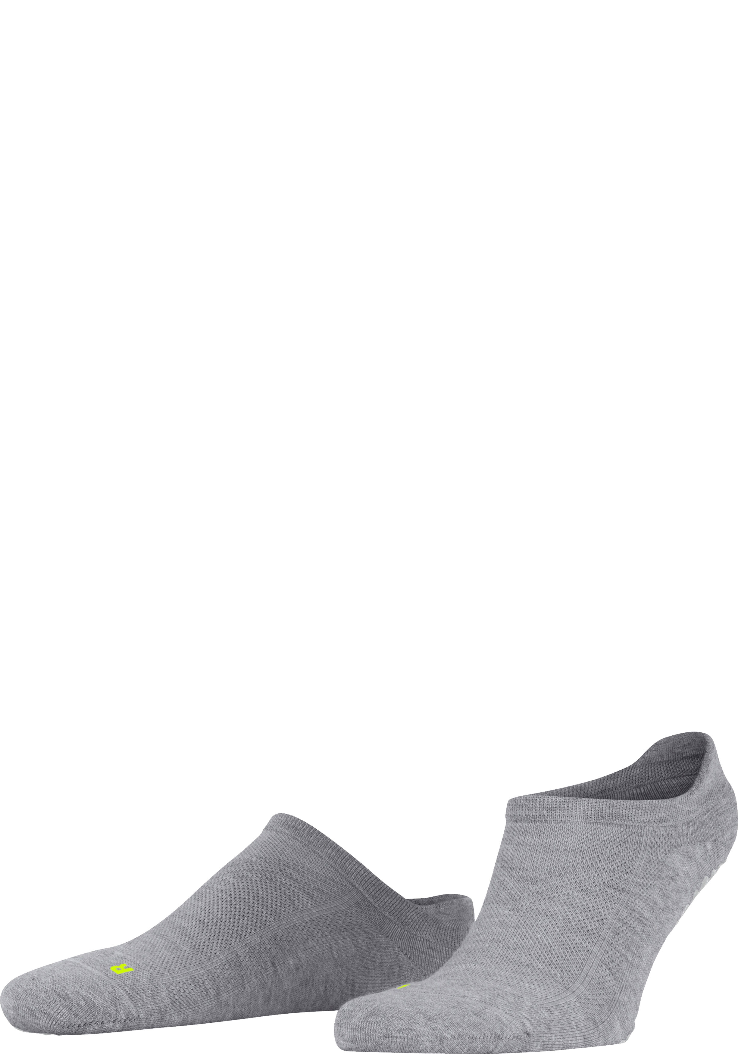 FALKE Cool Kick unisex enkelsokken, grijs (light grey mel.)