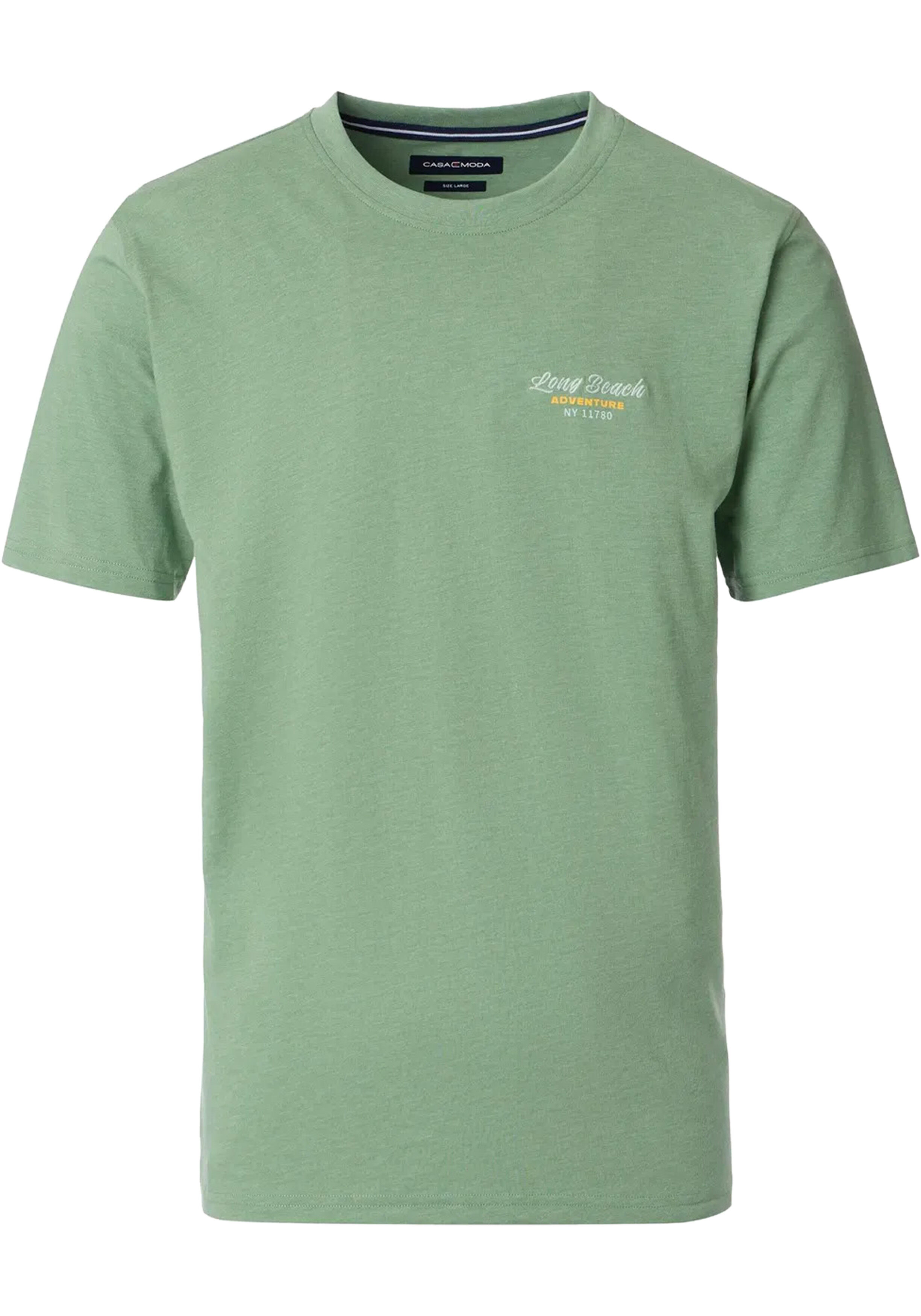 CASA MODA comfort fit heren T-shirt, turquoise