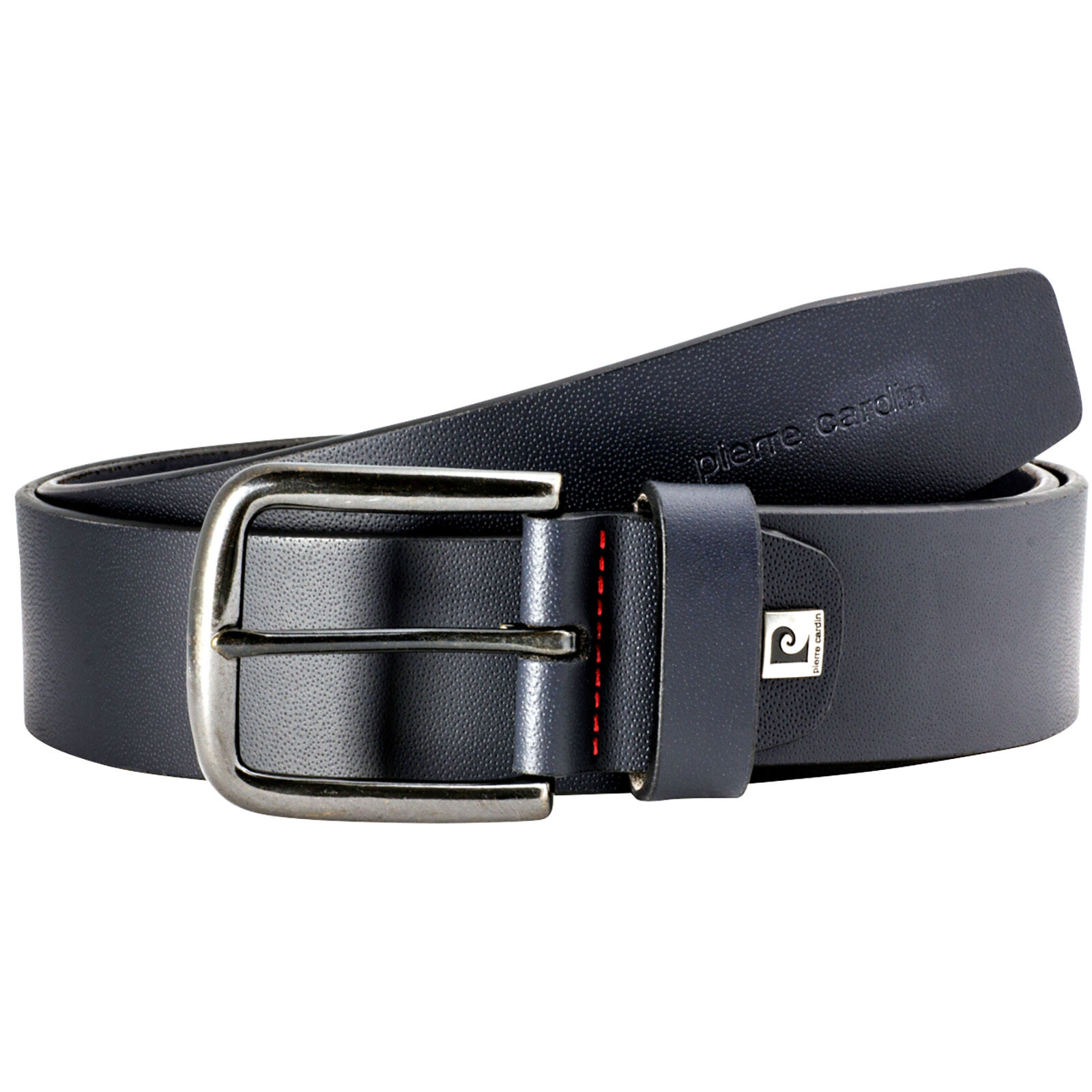 PIERRE CARDIN leren heren riem, marine