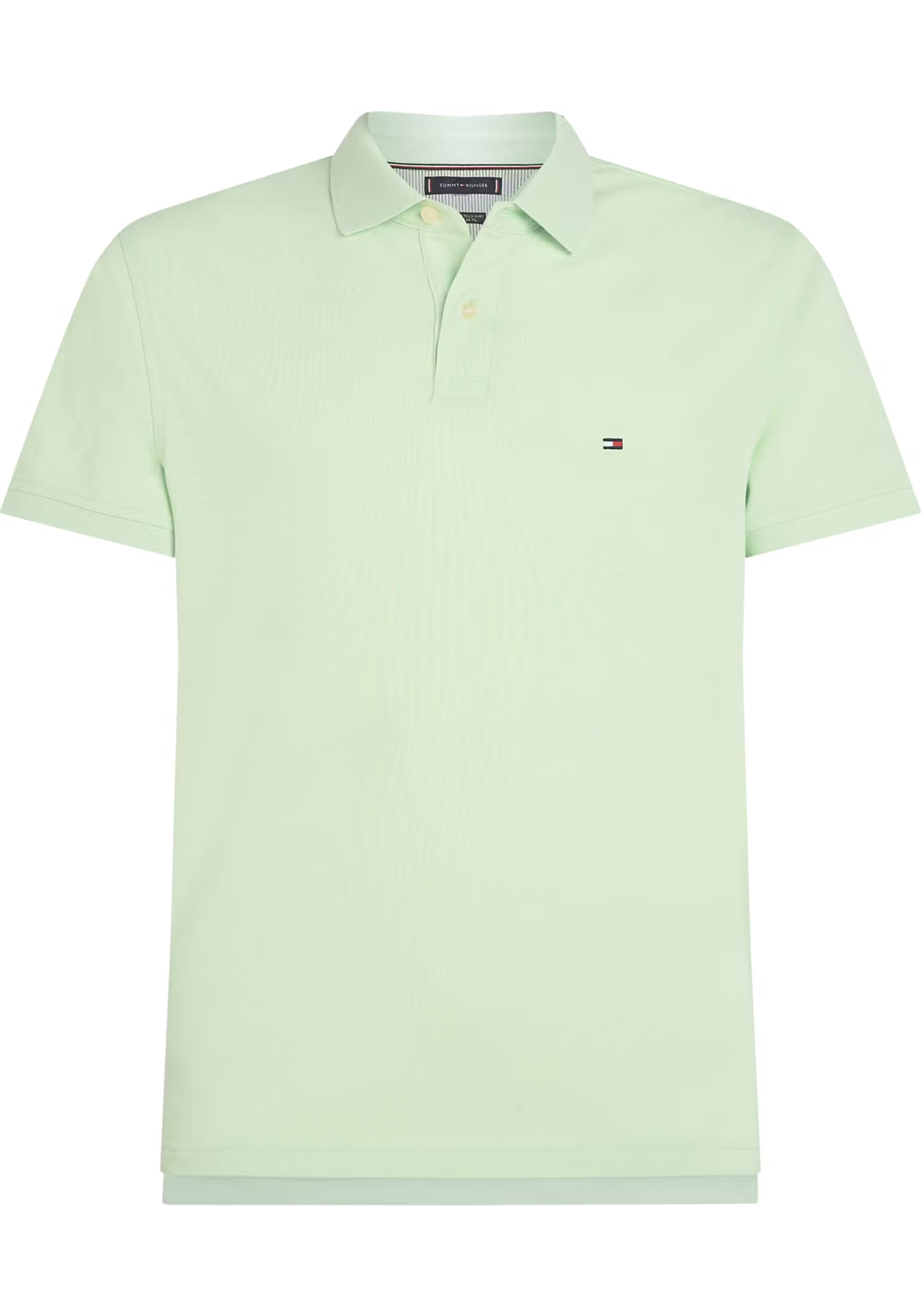 Tommy Hilfiger 1985 Regular Polo, heren poloshirt, groen Tommy Hilfiger 1985 Regular Polo, heren poloshirt, groen