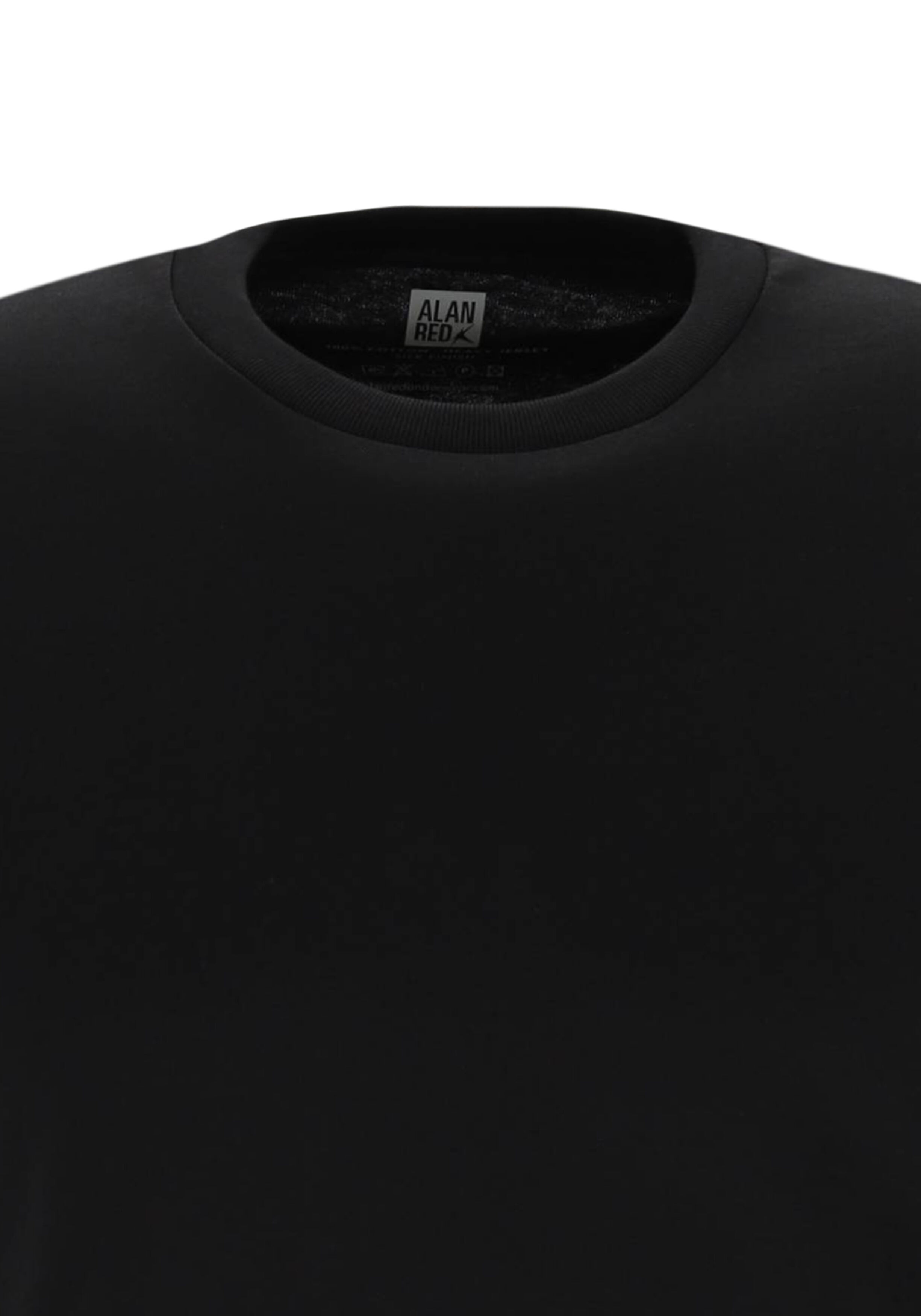 ALAN RED T-shirts Venice (1-pack), O-hals, zwart