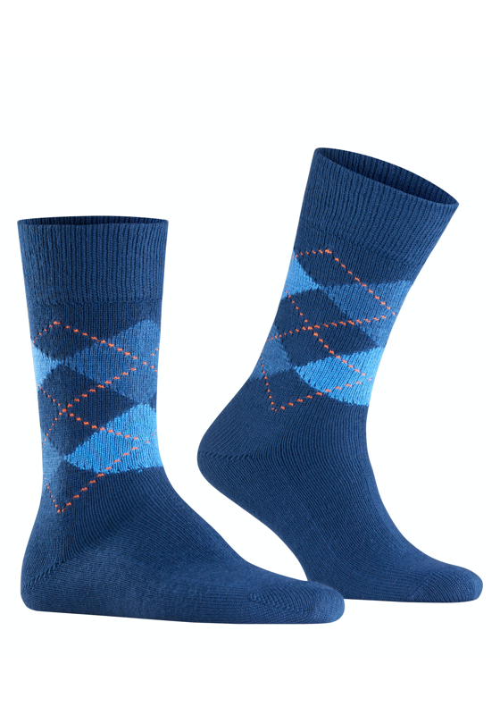 Burlington Preston herensokken, blauw (royal blue) Burlington Preston herensokken, blauw (royal blue)