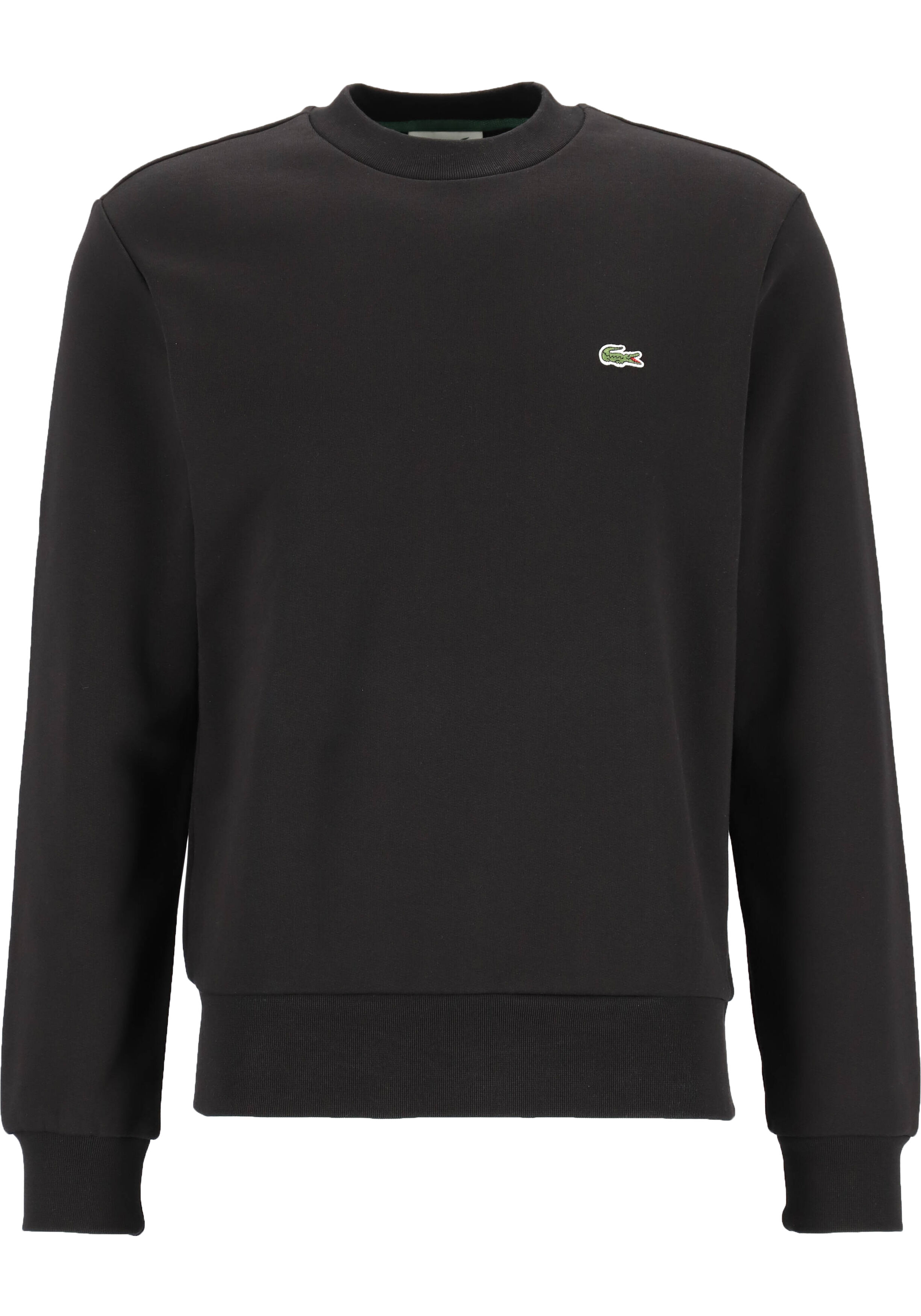 Lacoste heren sweatshirt, zwart
