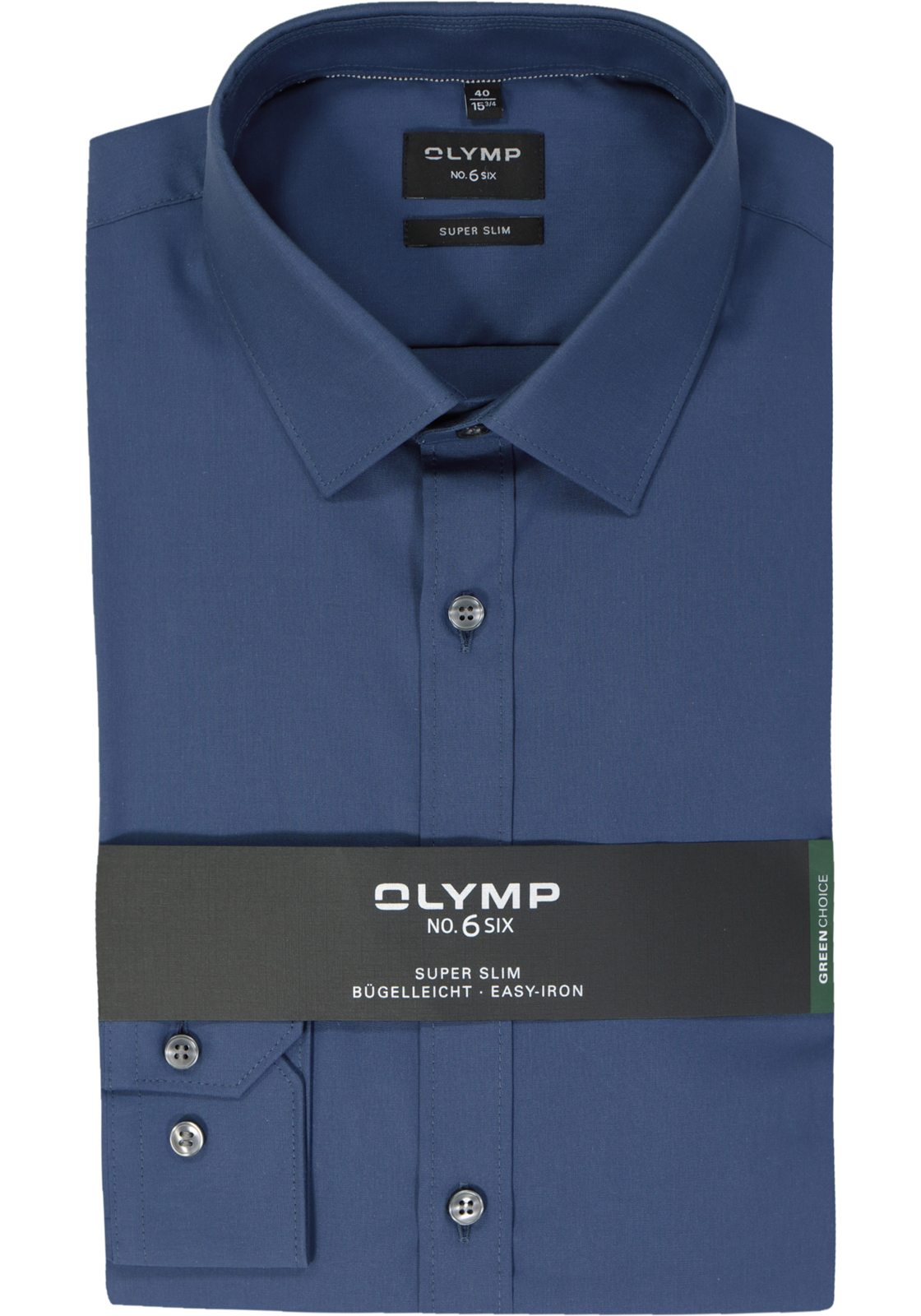 OLYMP No. Six super slim fit overhemd, blauw  OLYMP No. Six super slim fit overhemd, blauw