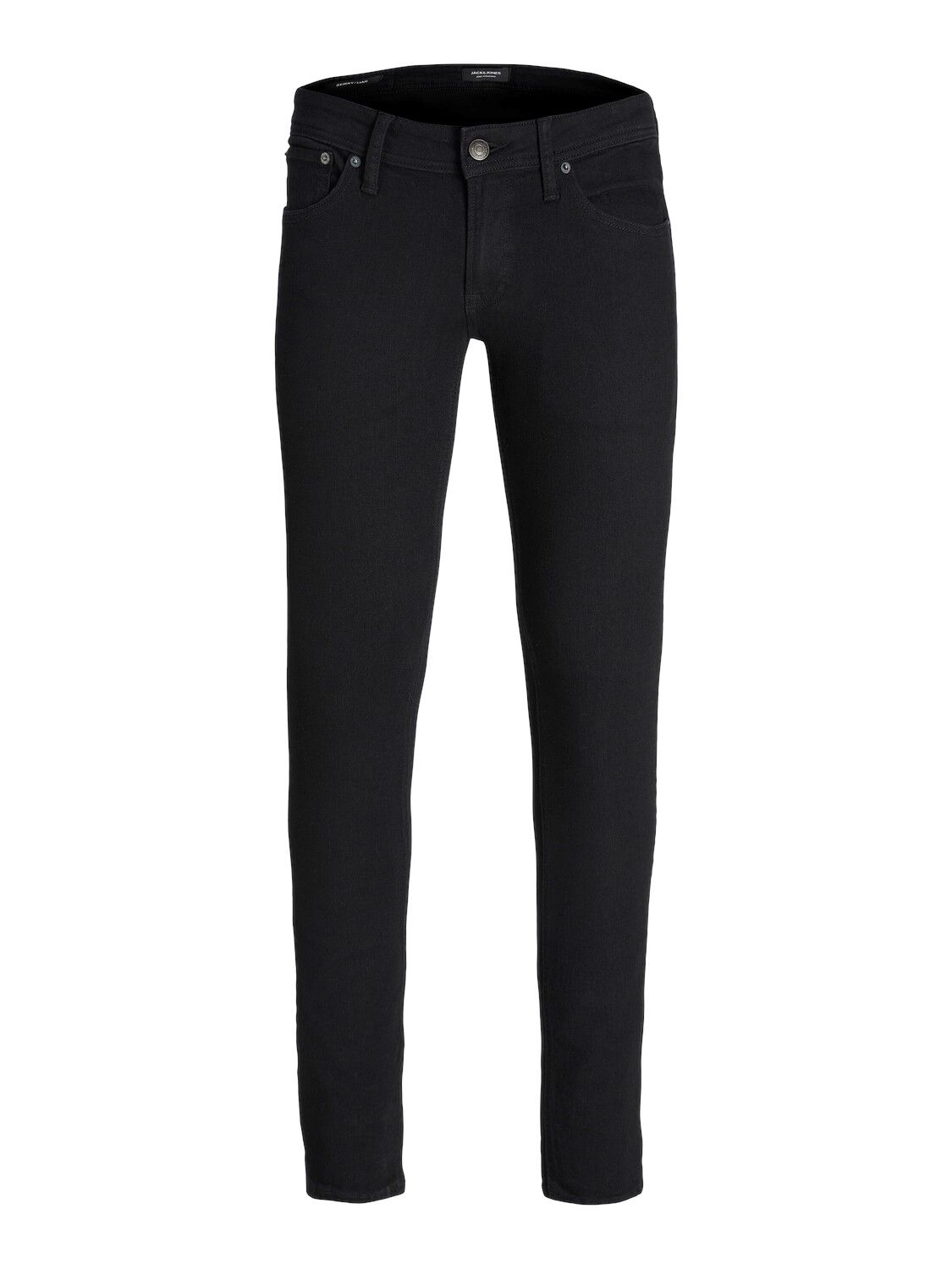 JACK & JONES Liam Original loose fit, heren jeans, zwart denim