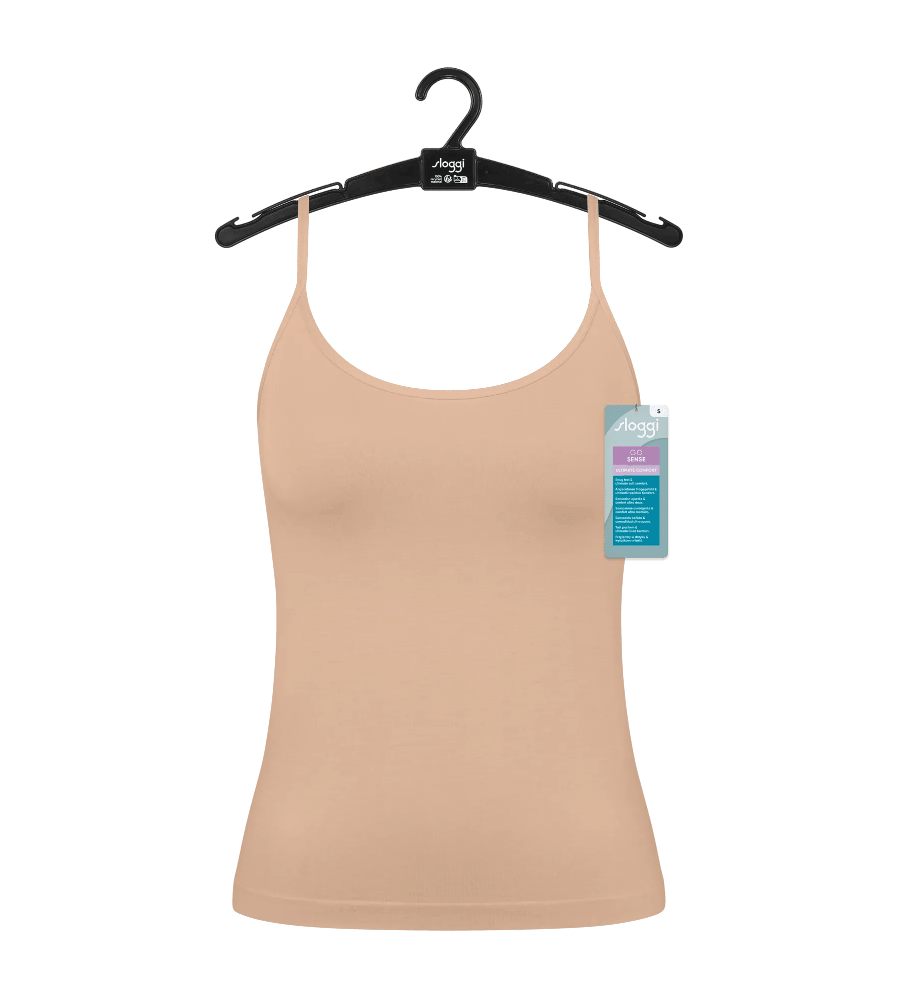 Sloggi Women GO Sense Spaghetti Top (1-pack), dames singlet, beige