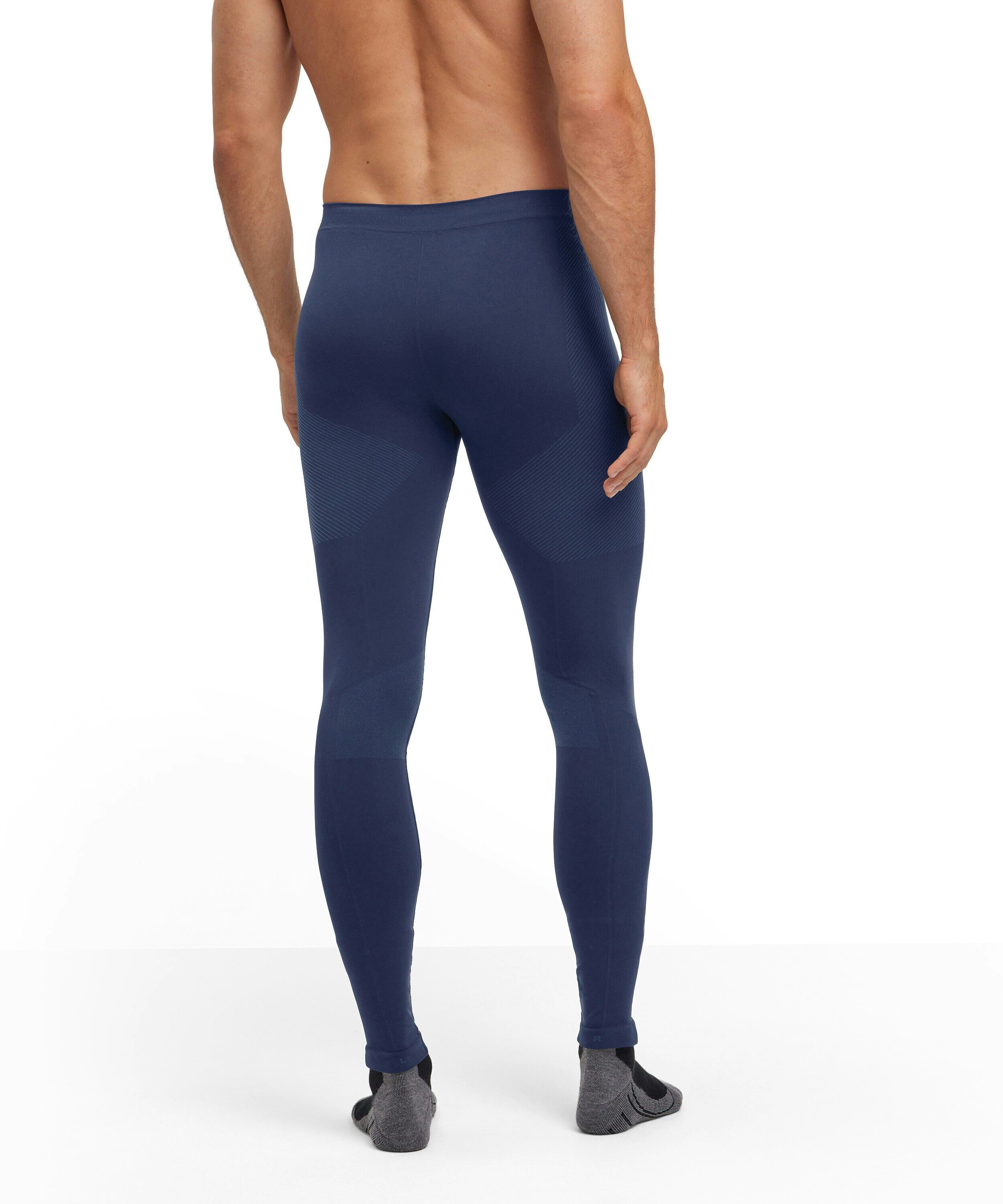 FALKE heren tights Warm, thermobroek, blauw (space blue)