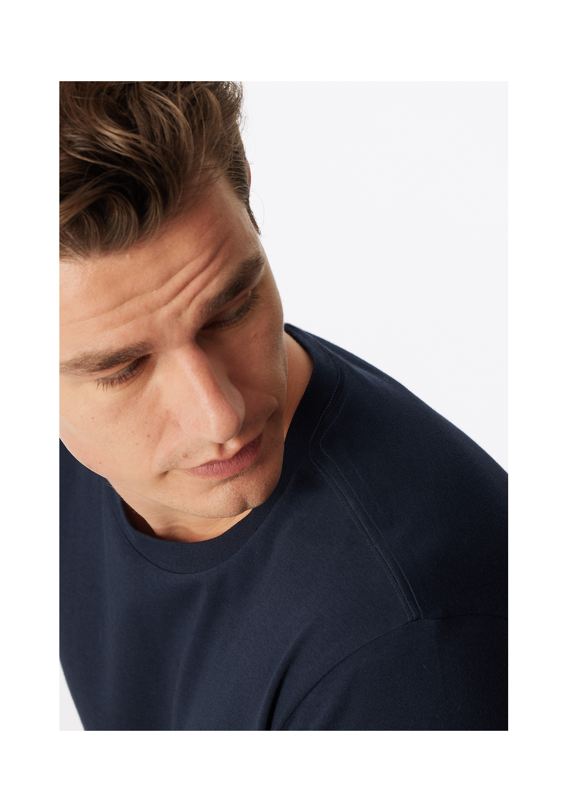 image_5_181171-804_4_1280x1280 SCHIESSER Fine Interlock pyjamaset, heren pyjama short interlock nachtblauw gedessineerd