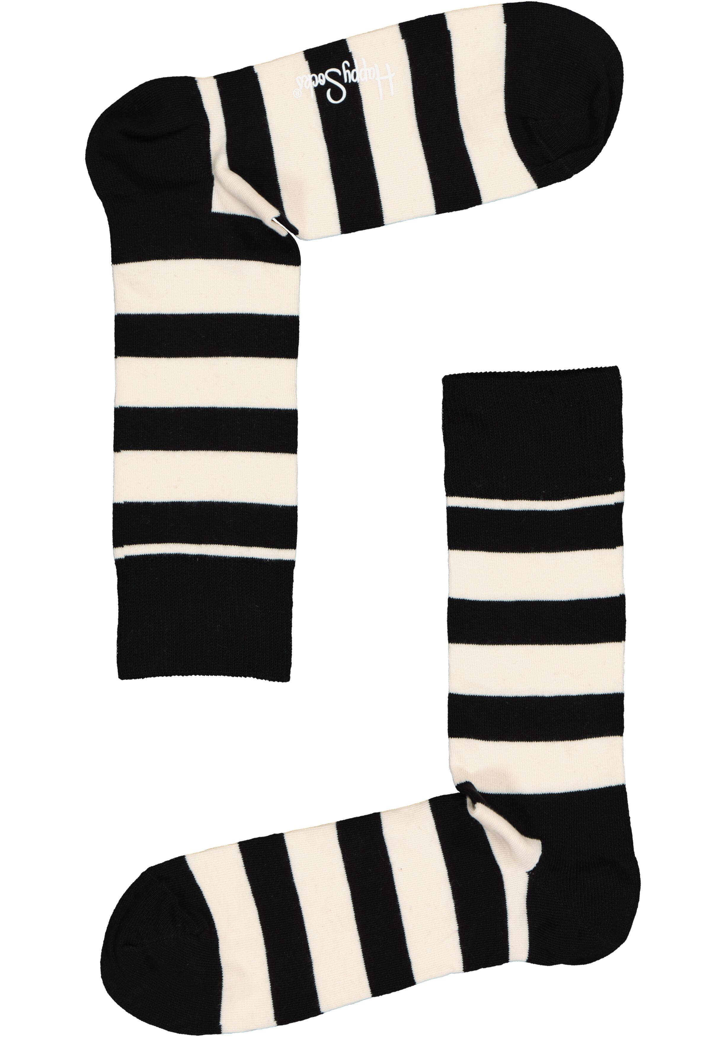 Happy Socks Classic Black & White Socks Gift Set (4-pack)