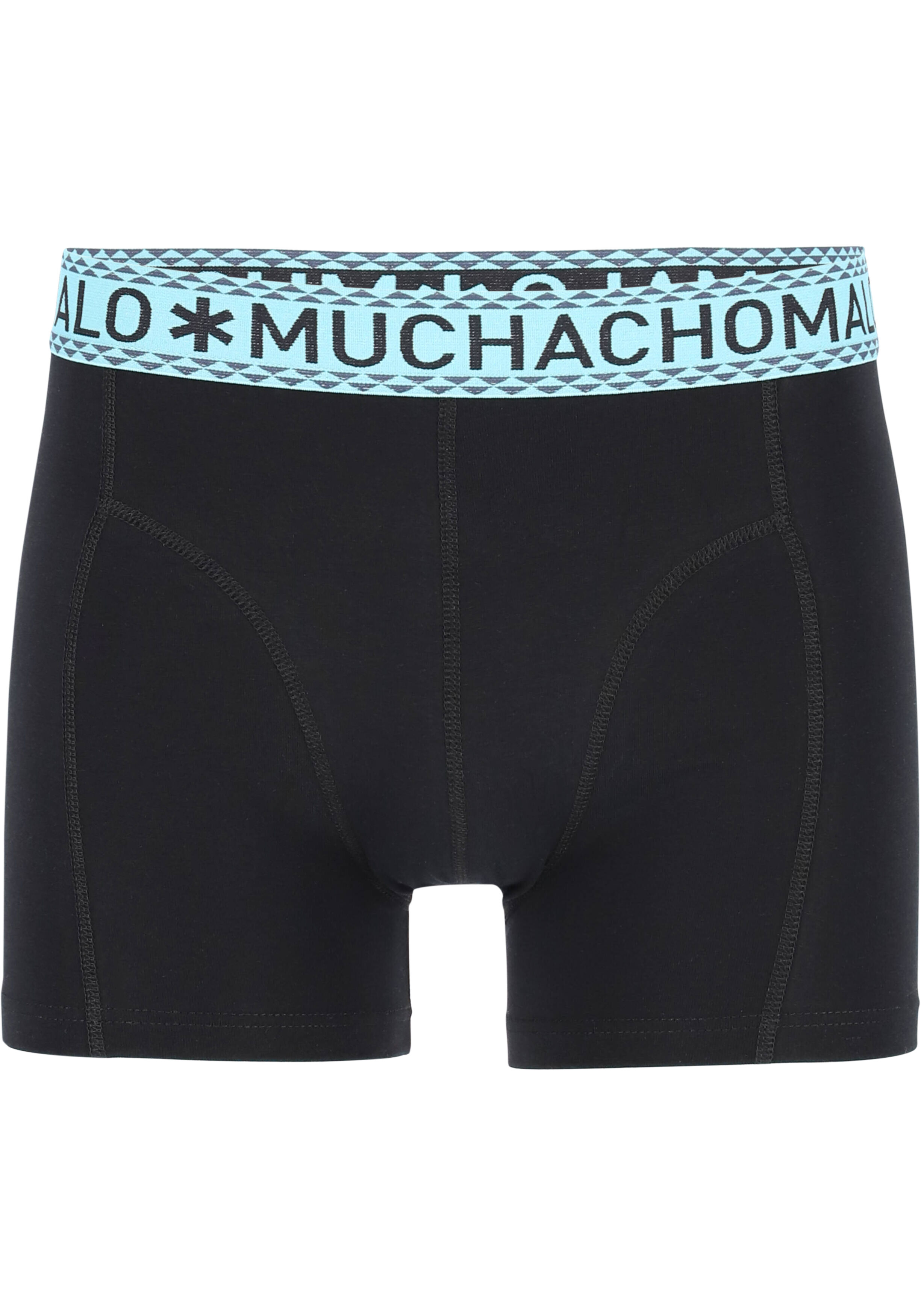 Muchachomalo heren boxershorts (3-pack), heren boxers normale lengte Solid, lichtgroen, donkergroen, zwart