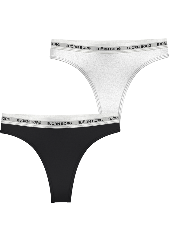 Bjorn Borg dames Core thong, string (2-pack), multicolor Bjorn Borg dames Core thong, string (2-pack), multicolor