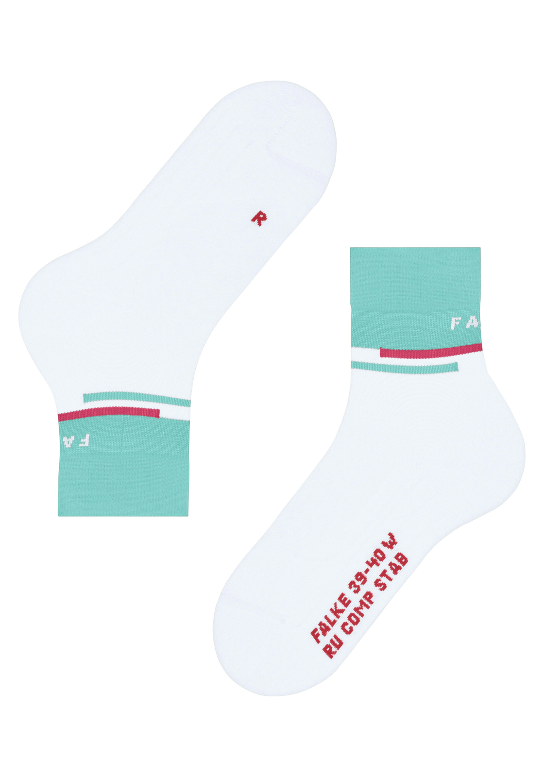 FALKE RU Compression Stabilizing dames running sokken, wit (white) FALKE RU Compression Stabilizing dames running sokken, wit (white)