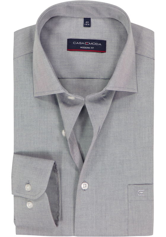 CASA MODA modern fit overhemd, grijs CASA MODA modern fit overhemd, grijs