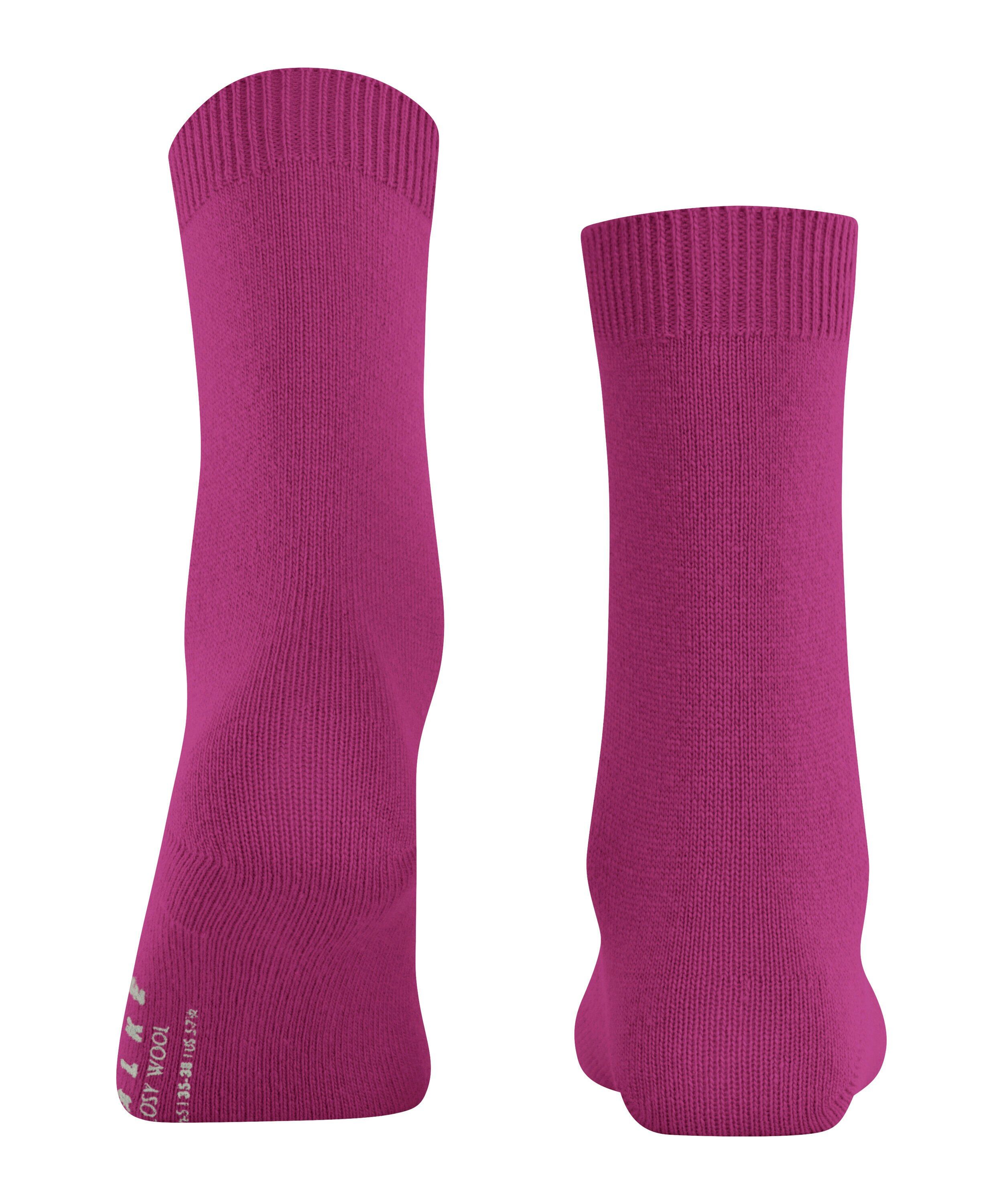 FALKE Cosy Wool damessokken, roze (berry)