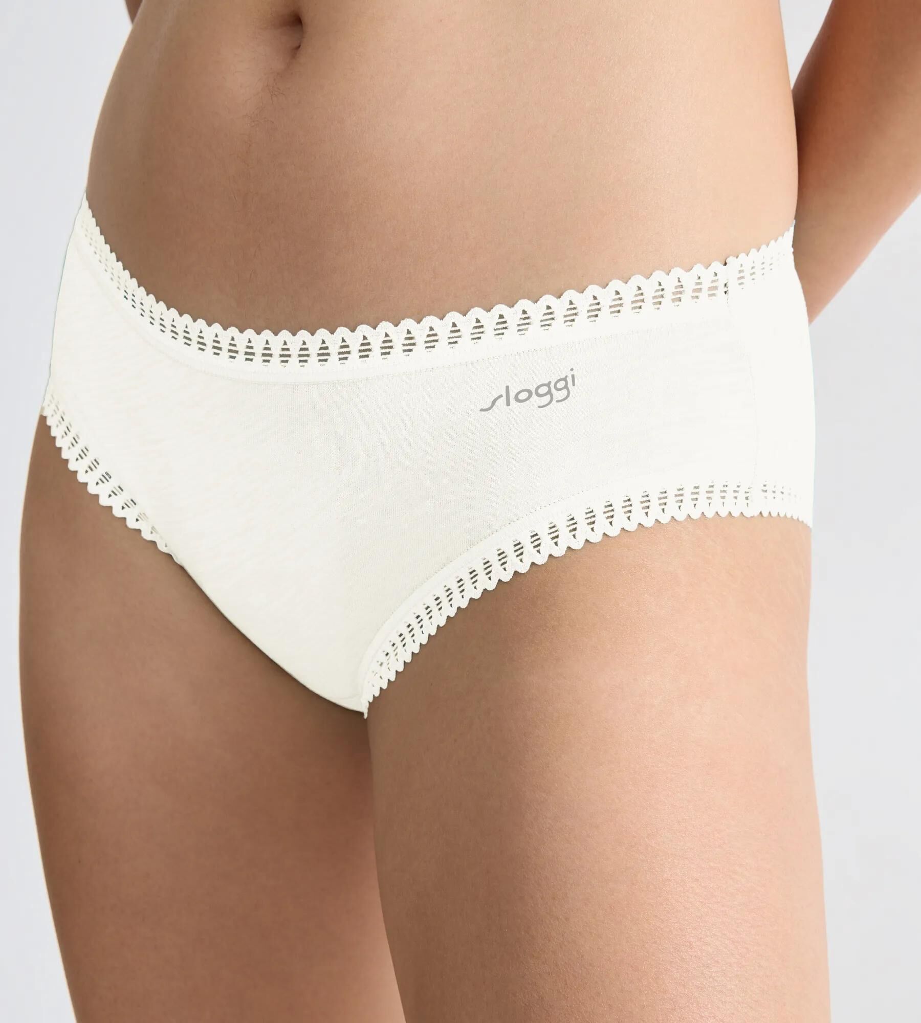 Sloggi Women GO Crush Hipster (3-pack), dames slip, wit