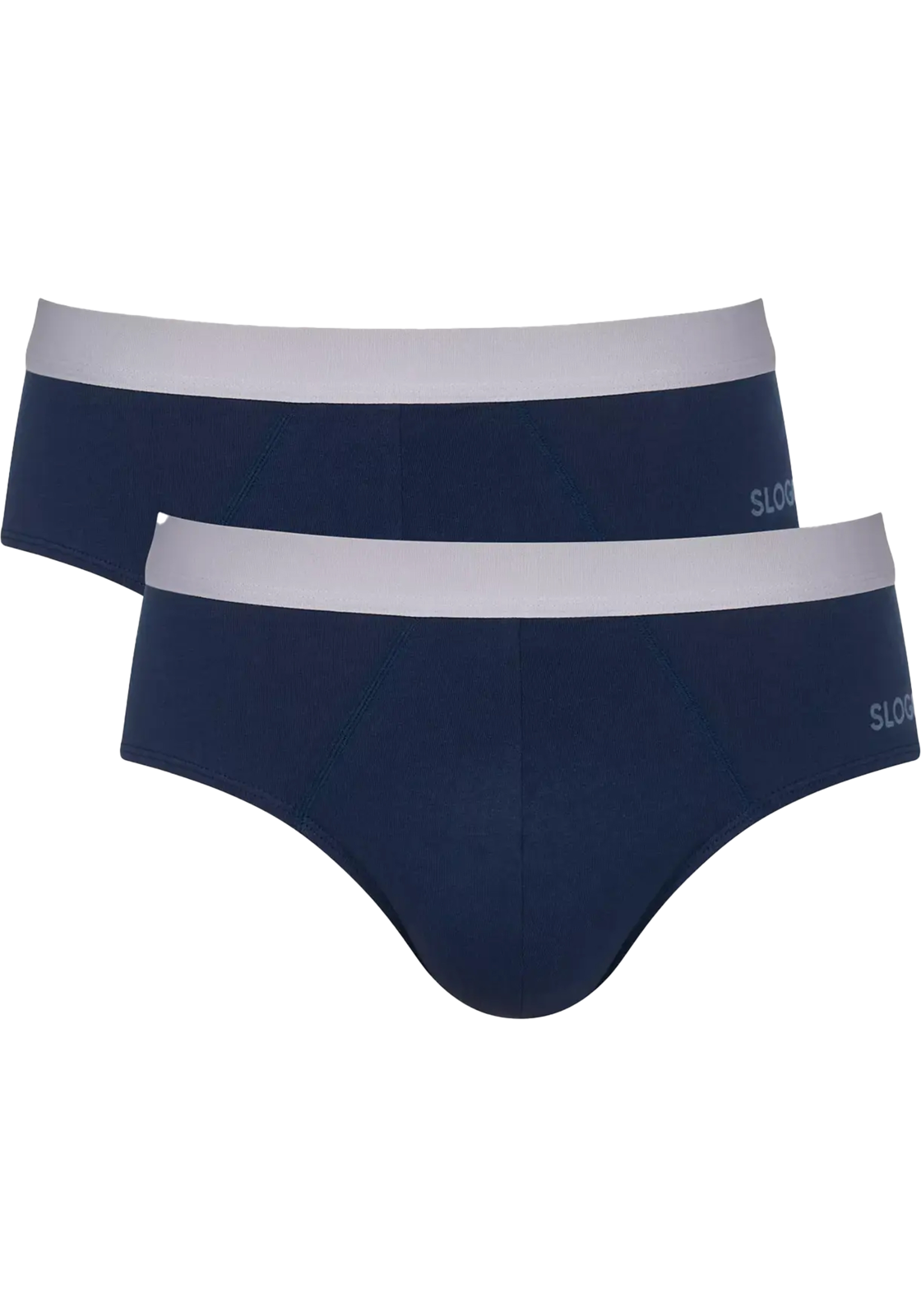 Sloggi Men GO ABC 2.0 Brief, heren slip (2-pack), kobalt- en donkerblauw Sloggi Men GO ABC 2.0 Brief, heren slip (2-pack), kobalt- en donkerblauw