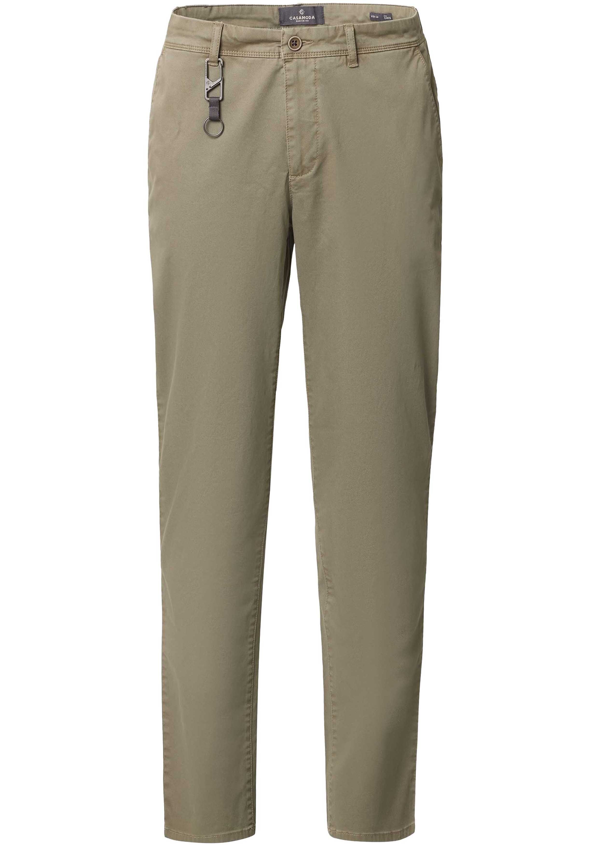 CASA MODA broek CHRIS, heren chino broek, groen