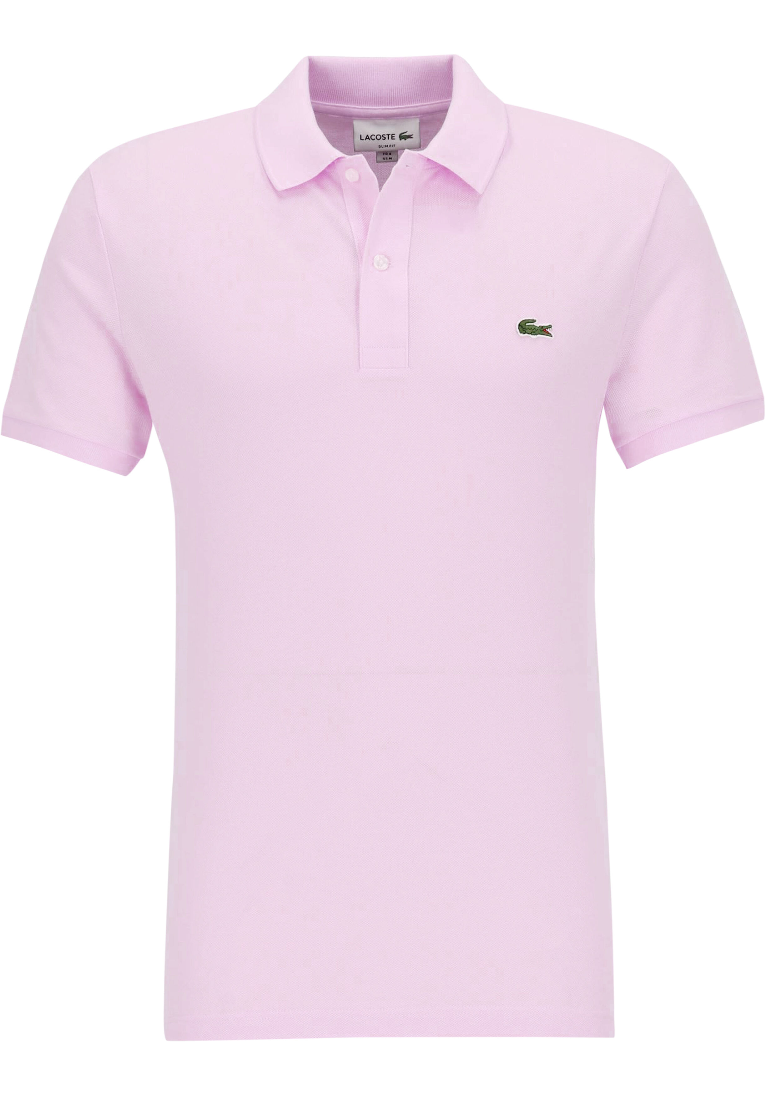 Lacoste Slim Fit polo, albizia poederroze