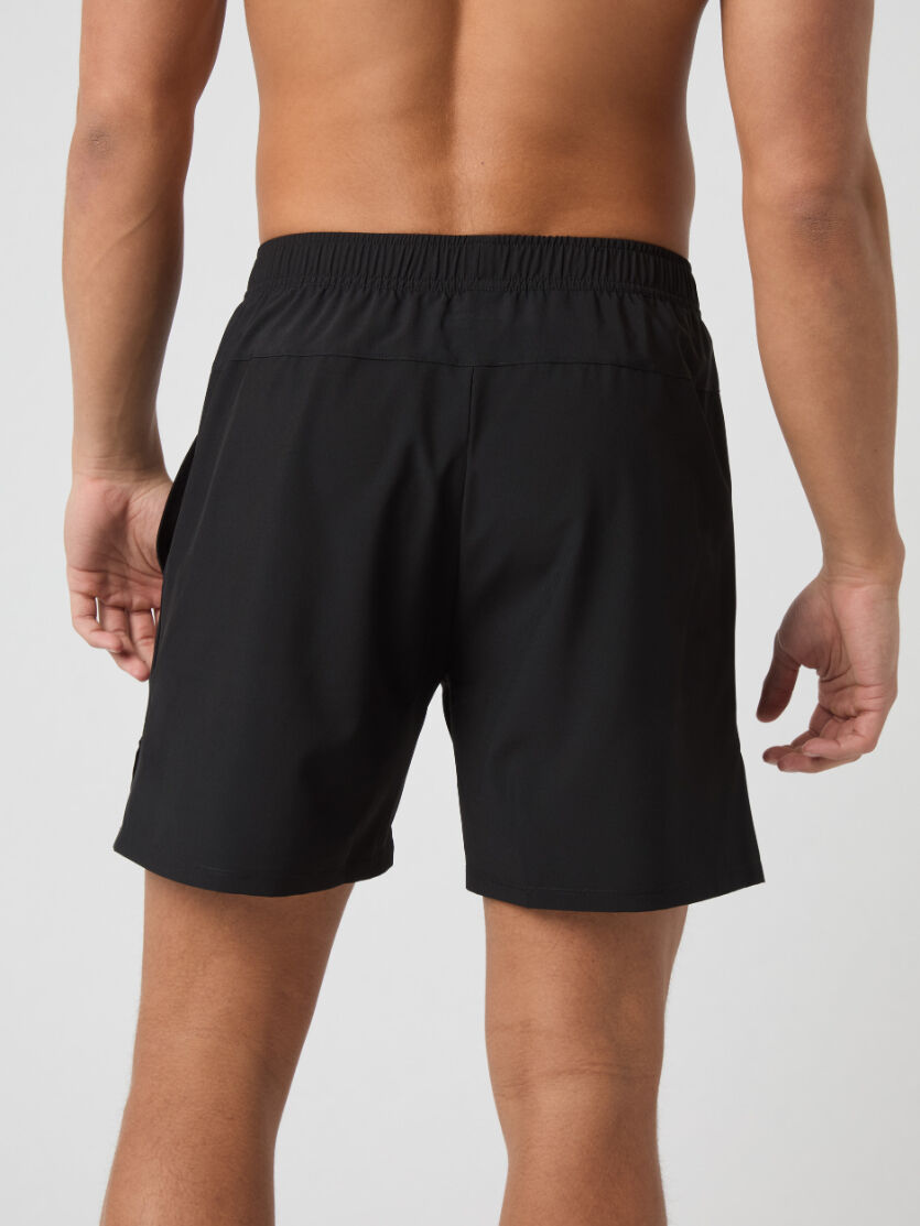 Bjorn Borg Ace Racquet Shorts 7 Inch, heren sportbroek kort, zwart