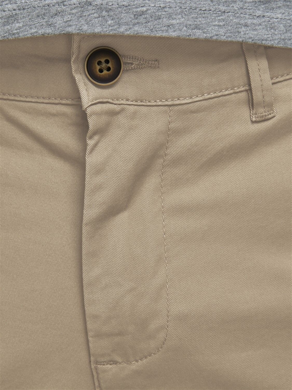 JACK & JONES Marco Dave Pk loose fit, heren chino, beige blauw