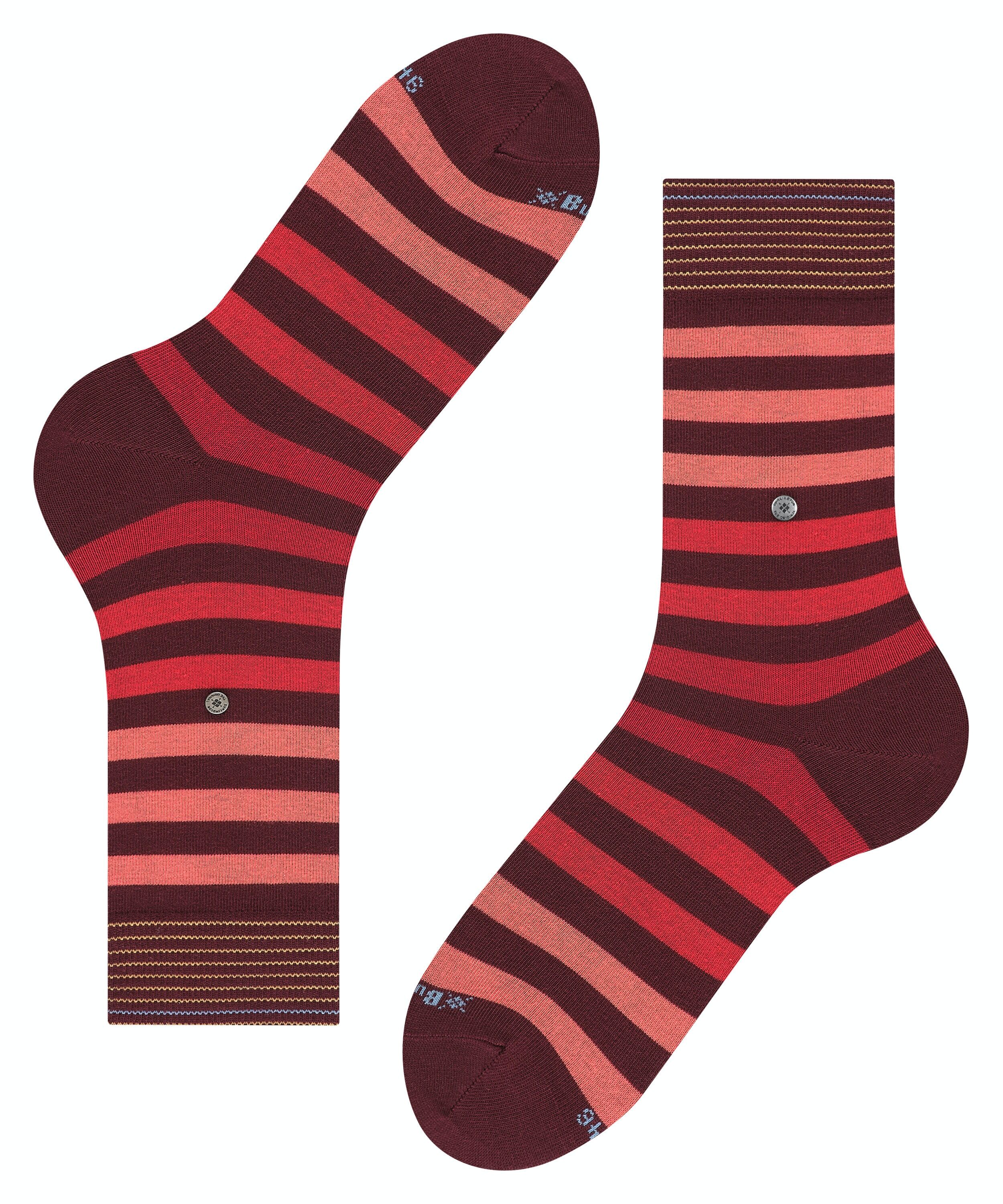 Burlington Blackpool herensokken, roze (coralred)