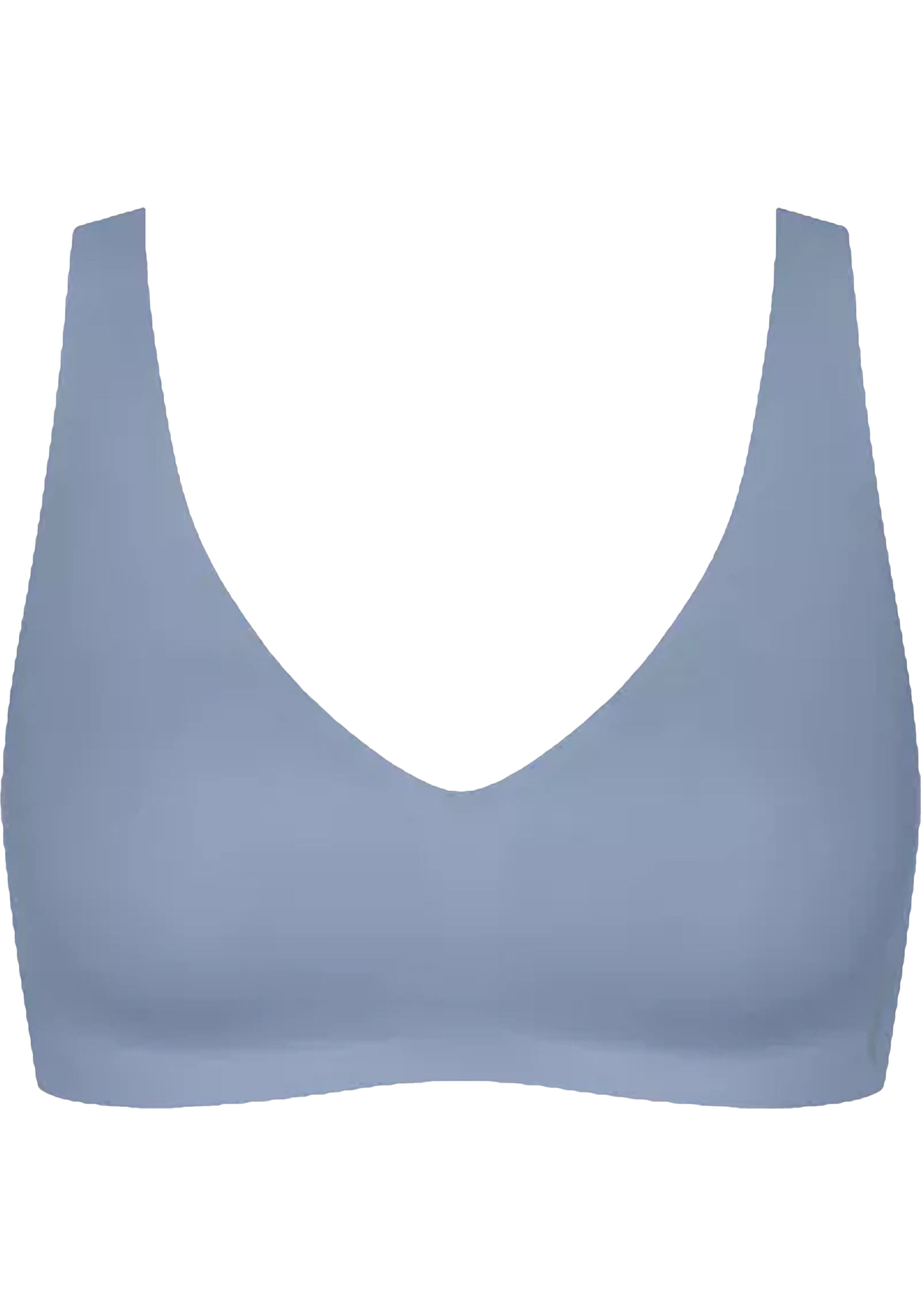 Sloggi Women ZERO Feel 2.0 Soft bra, BH, middenblauw