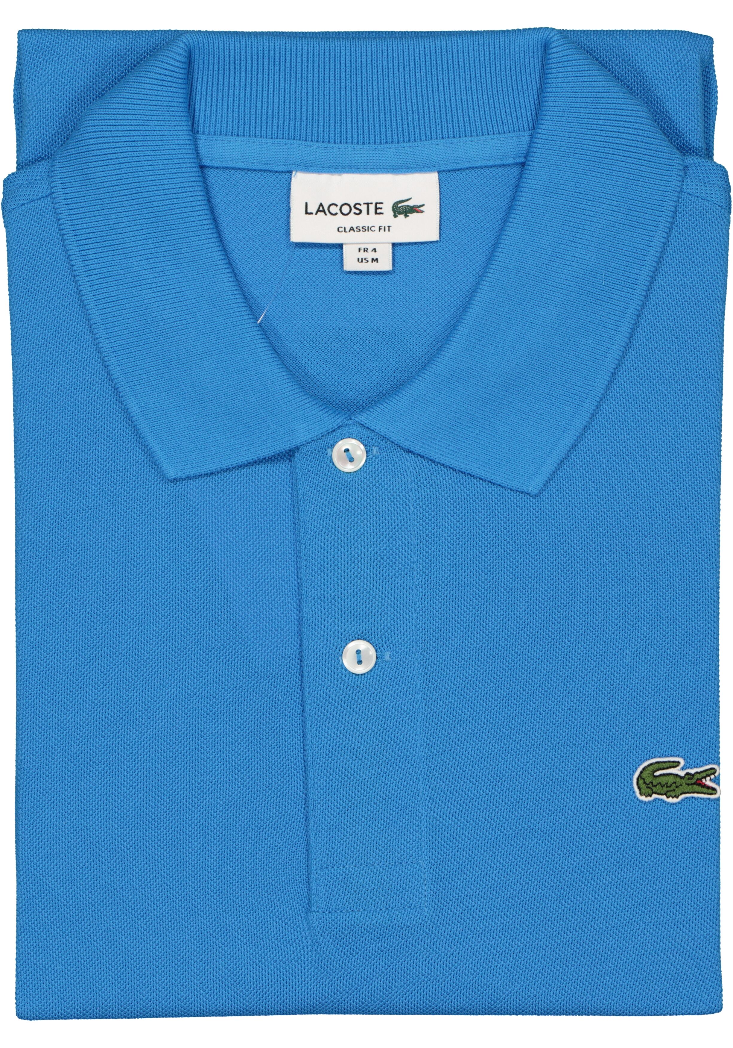 Lacoste Classic Fit polo, Ibiza blauw