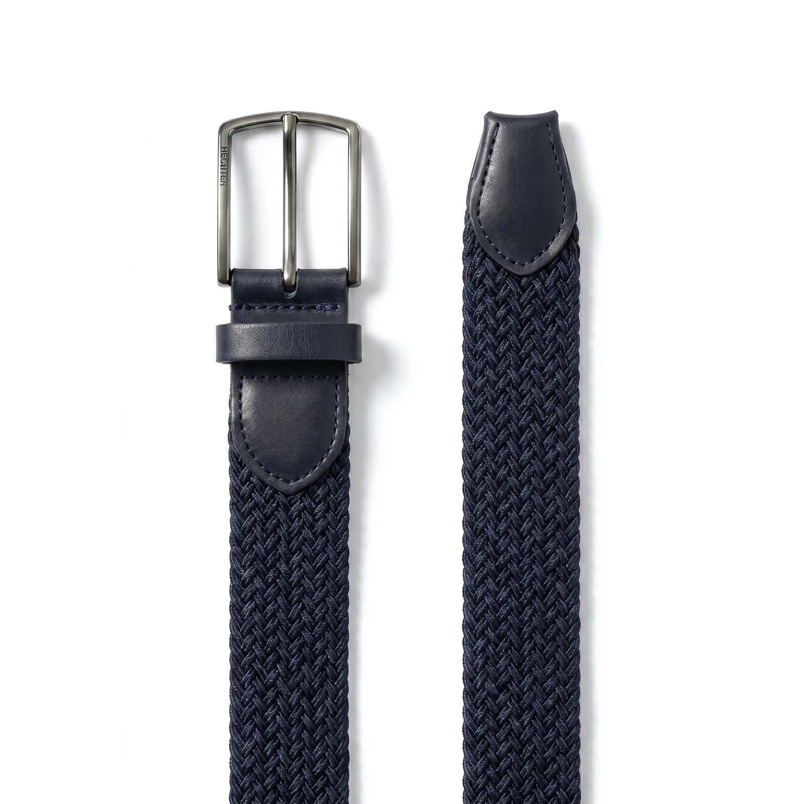 HECHTER elastische heren riem, marine