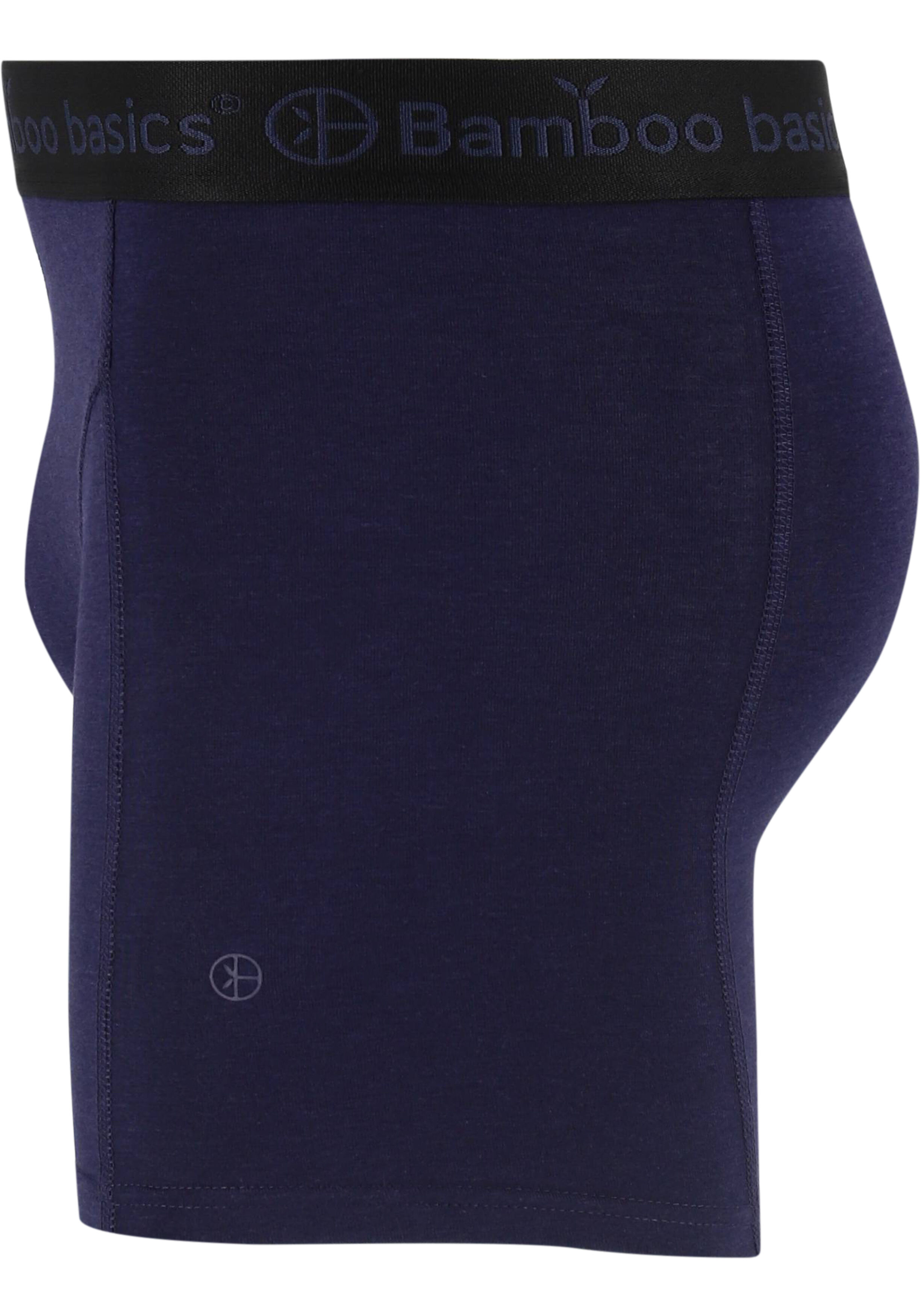 Bamboo Basics Rico boxershorts (3-pack), heren boxershort, zwart, legergroen, donkerblauw