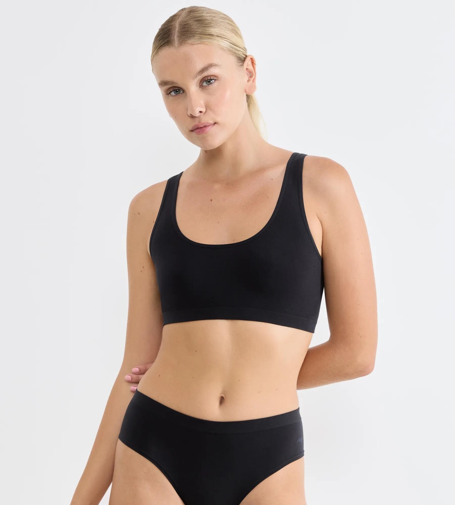 Sloggi Women GO Sense Top, bralette, zwart