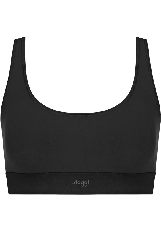Sloggi Women EVER Ease Top, bralette, zwart Sloggi Women EVER Ease Top, bralette, zwart