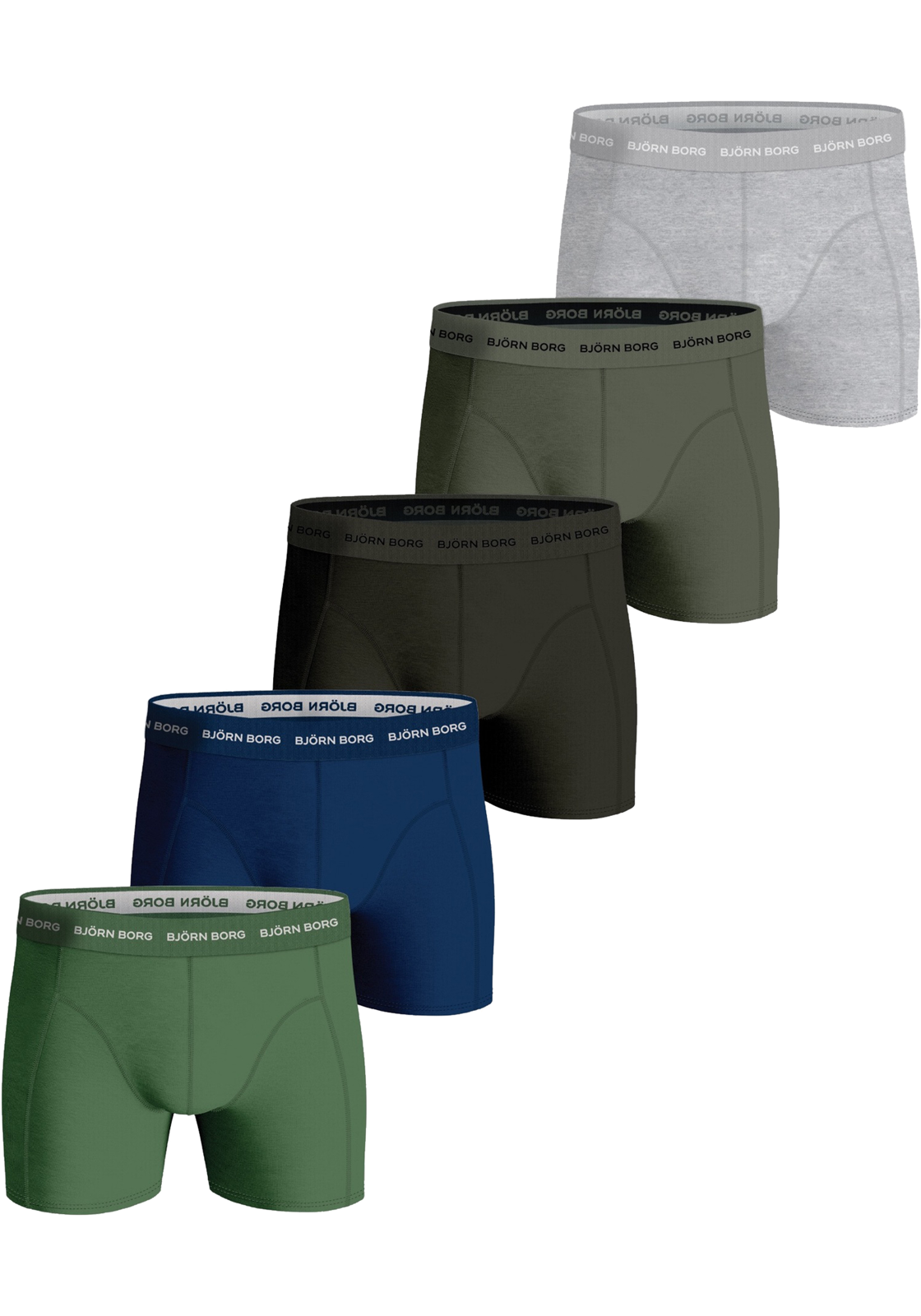 1-7321465528971-bjorn_borg_HR Bjorn Borg Cotton Stretch boxers, heren boxers normale lengte (5-pack), multicolor