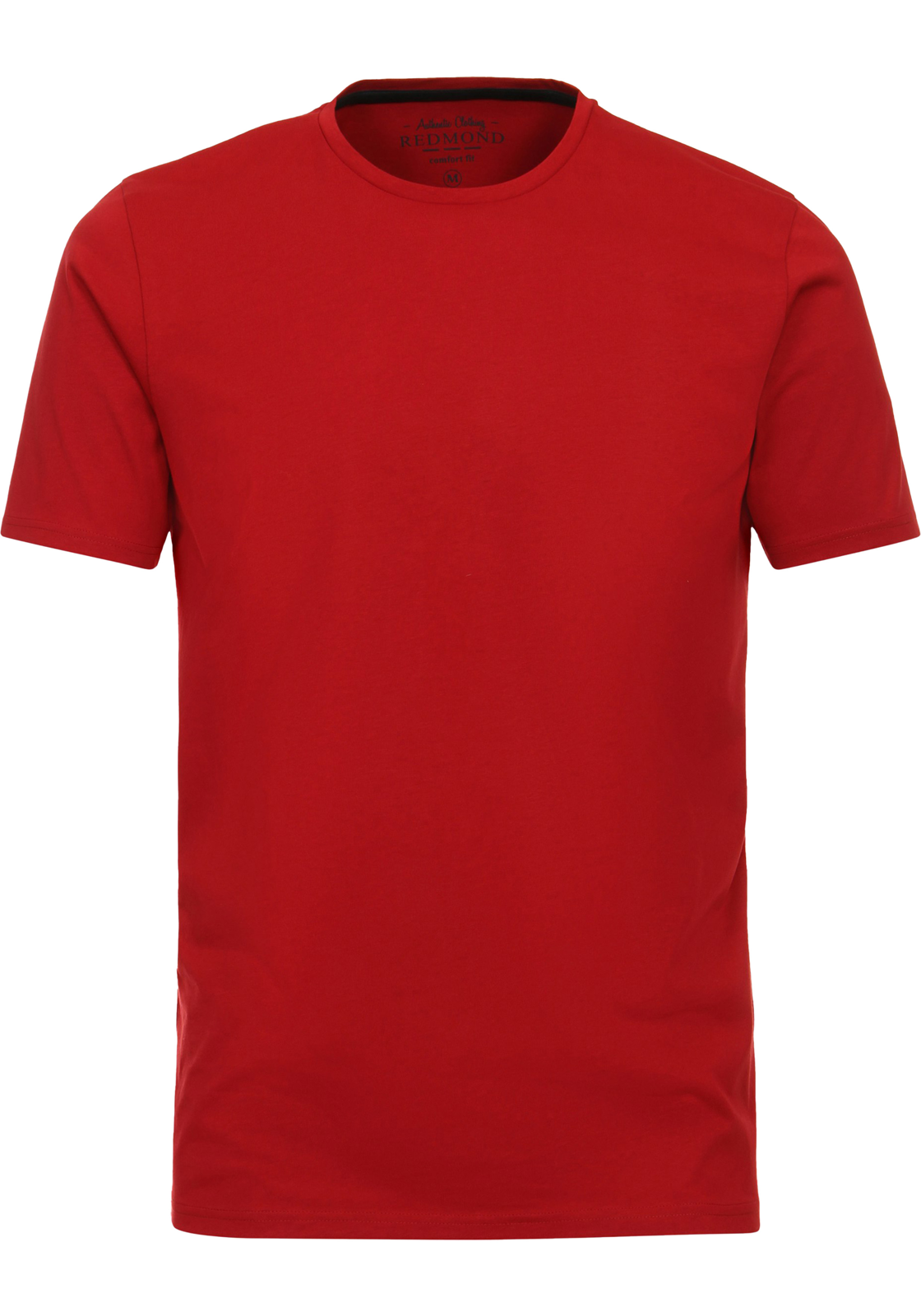 Redmond regular fit T-shirt, korte mouw O-hals, rood Redmond regular fit T-shirt, korte mouw O-hals, rood