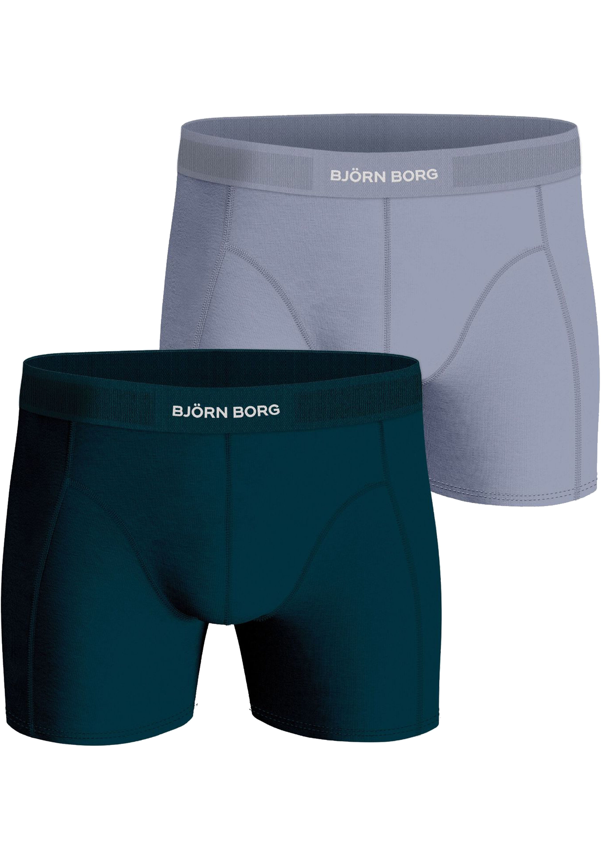 Bjorn Borg Lyocell boxers, heren boxers normale lengte (2-pack), multicolor